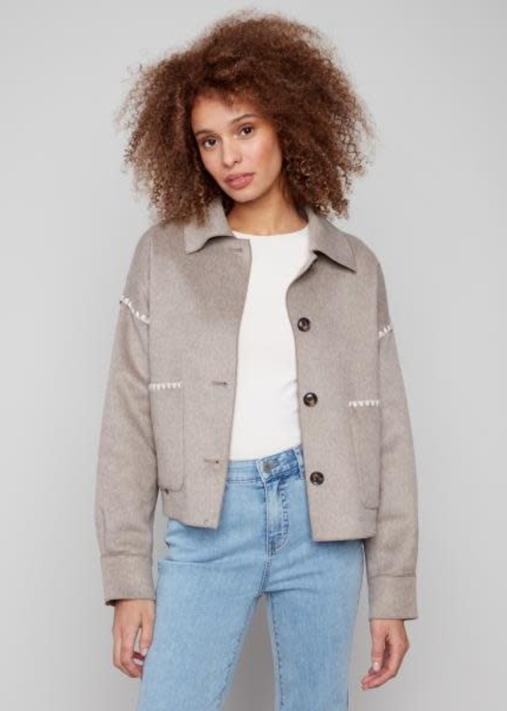 CHARLIE B CHARLIE-B -BLOUSON-C6377