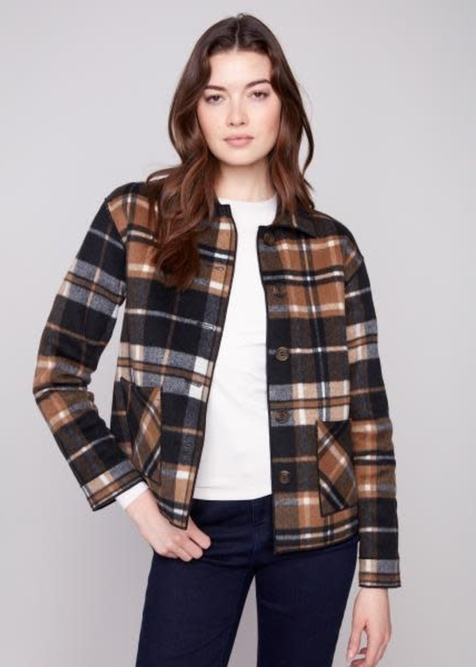 CHARLIE B CHARLIE B -JACKET-C6185Y