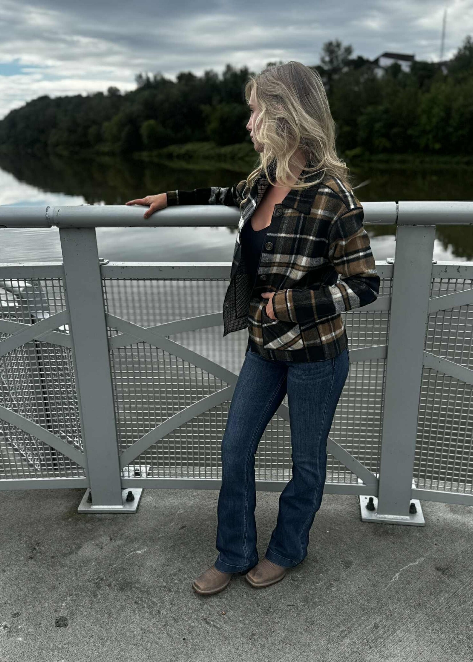 CHARLIE B CHARLIE B -JACKET-C6185Y