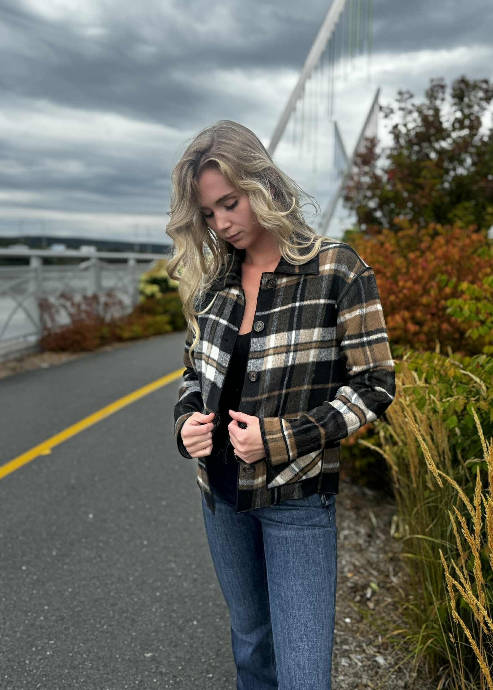 CHARLIE B CHARLIE B -JACKET-C6185Y