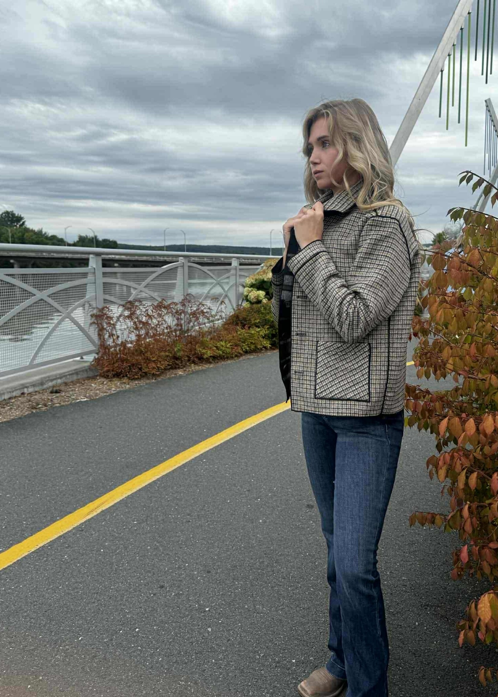 CHARLIE B CHARLIE B -JACKET-C6185Y