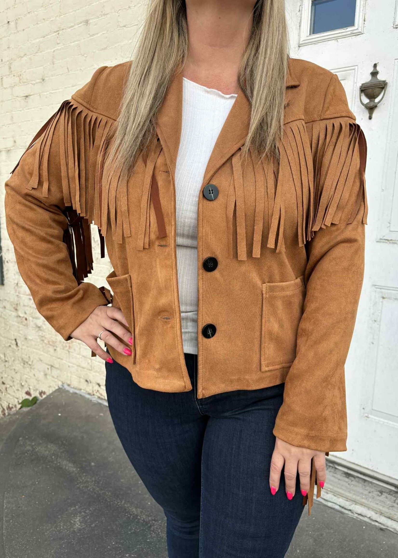 BH JEANS BH JEANS-JACKET A FRANGE-43238