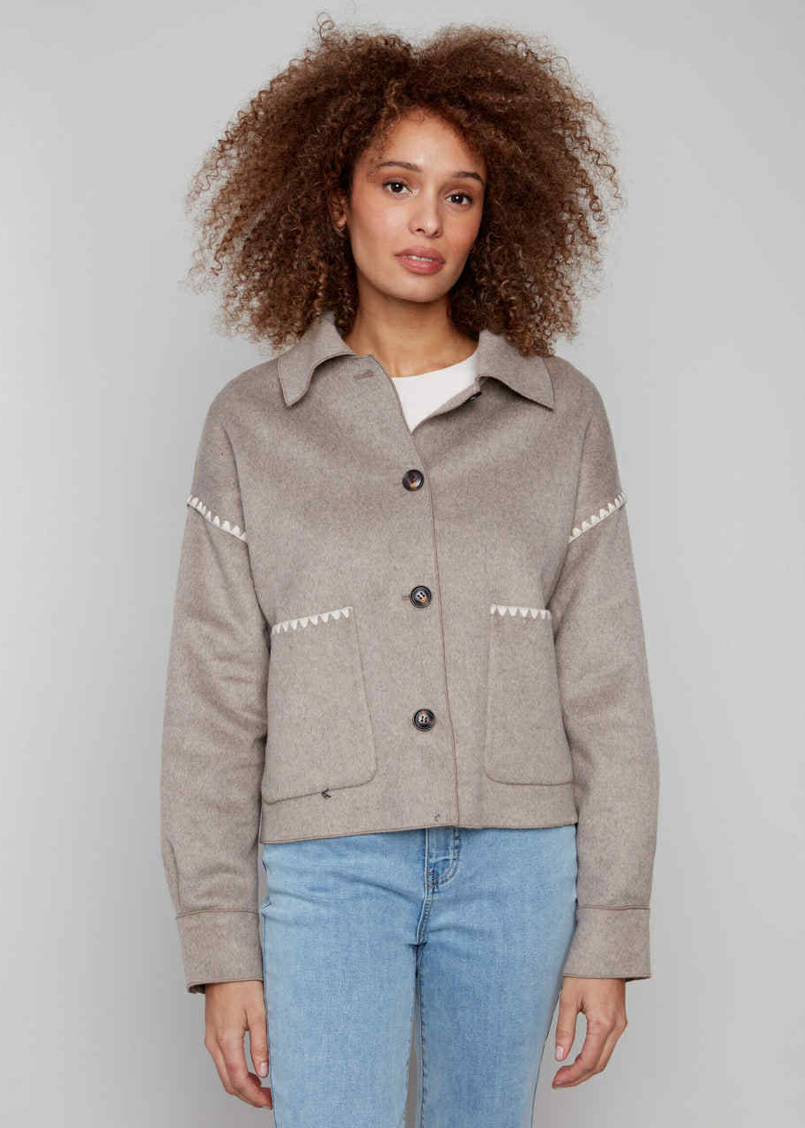 CHARLIE B CHARLIE-B -BLOUSON-C6377
