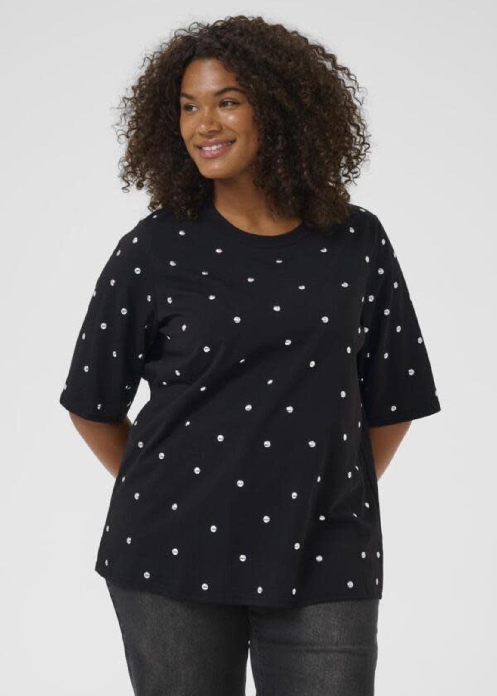 KAFFE CURVE KAFFE CURVE-T-SHIRT-10583637