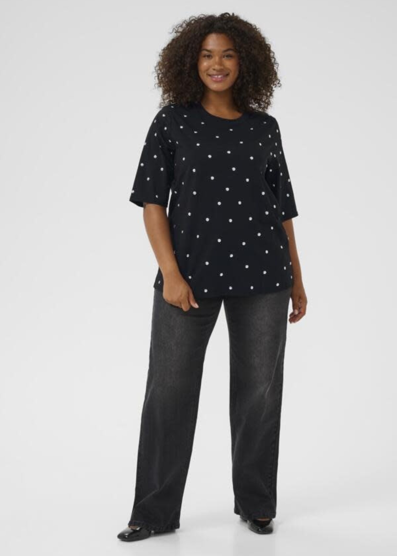 KAFFE CURVE KAFFE CURVE-T-SHIRT-10583637