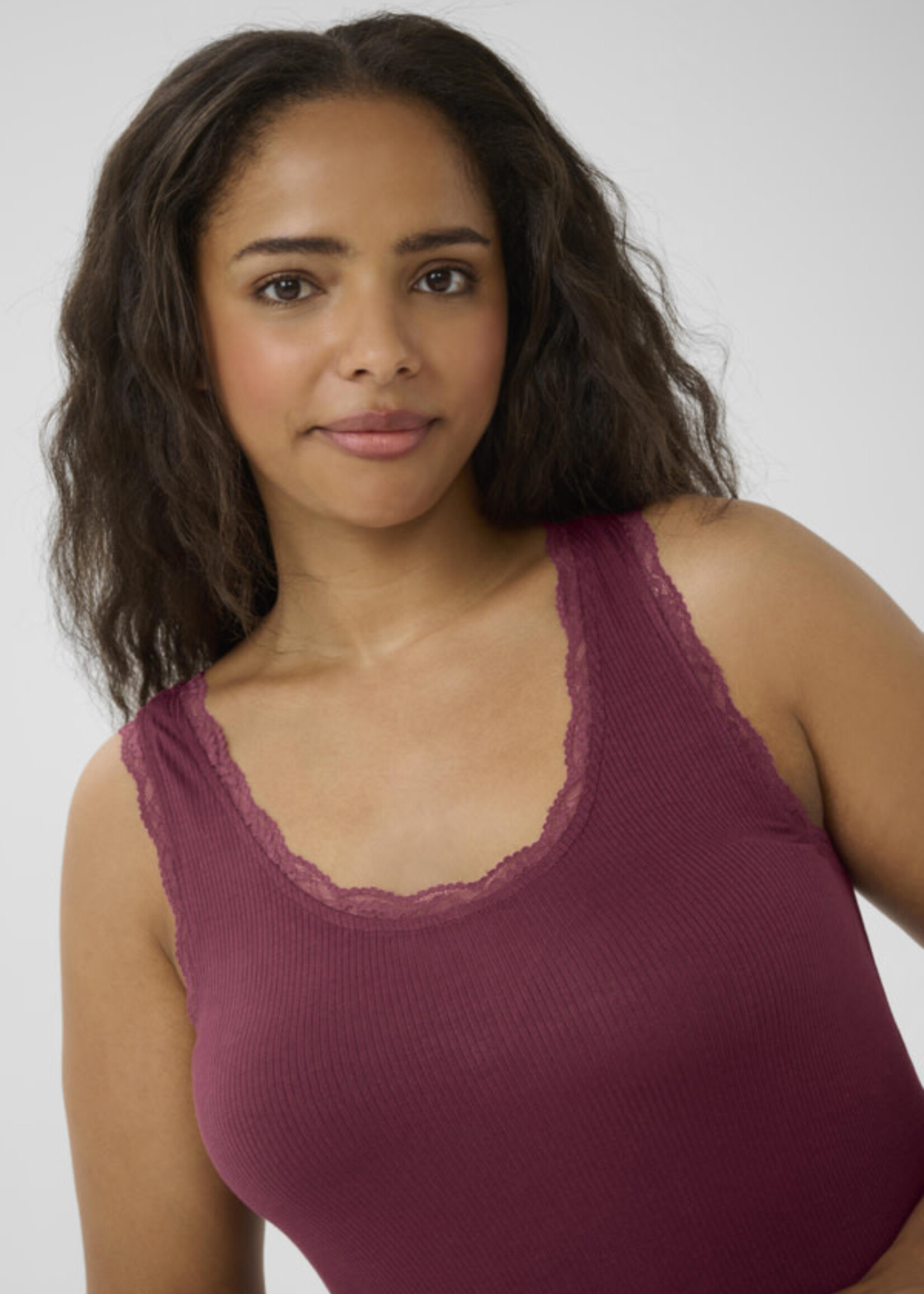 KAFFE CURVE KAFFE CURVE-CAMISOLE-10583468