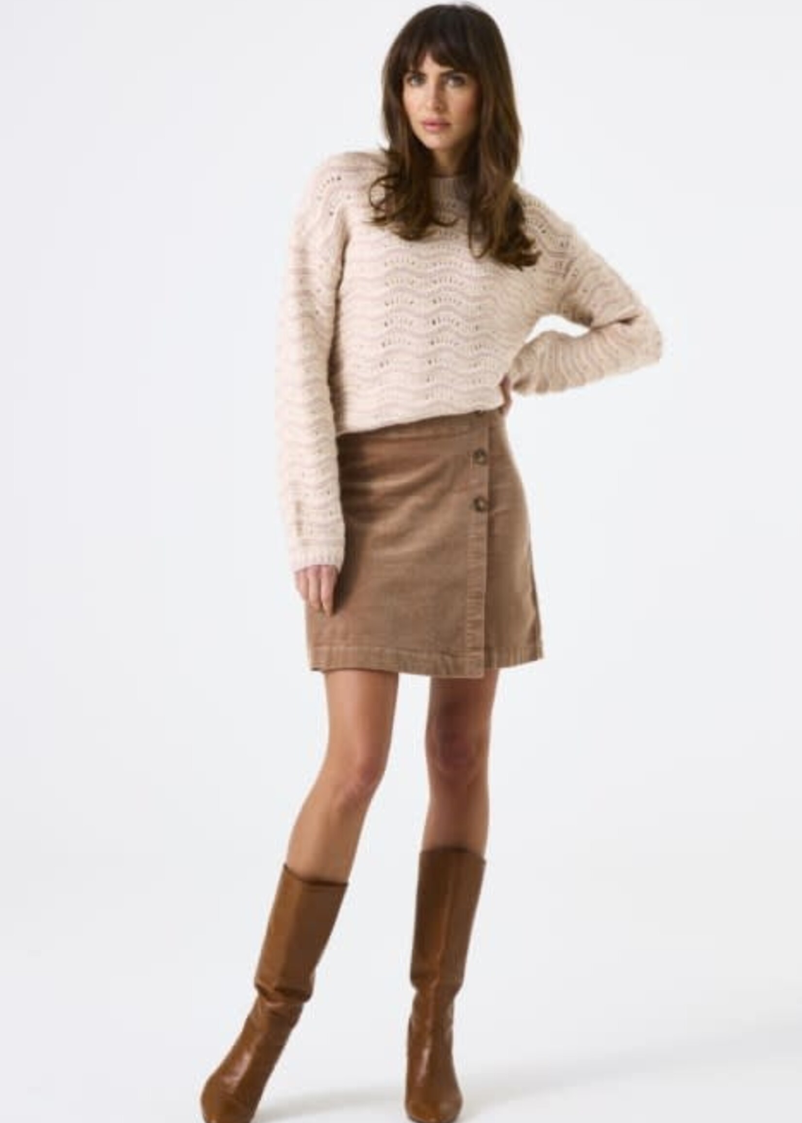 GARCIA GARCIA-JUPE VELOURS-J50122