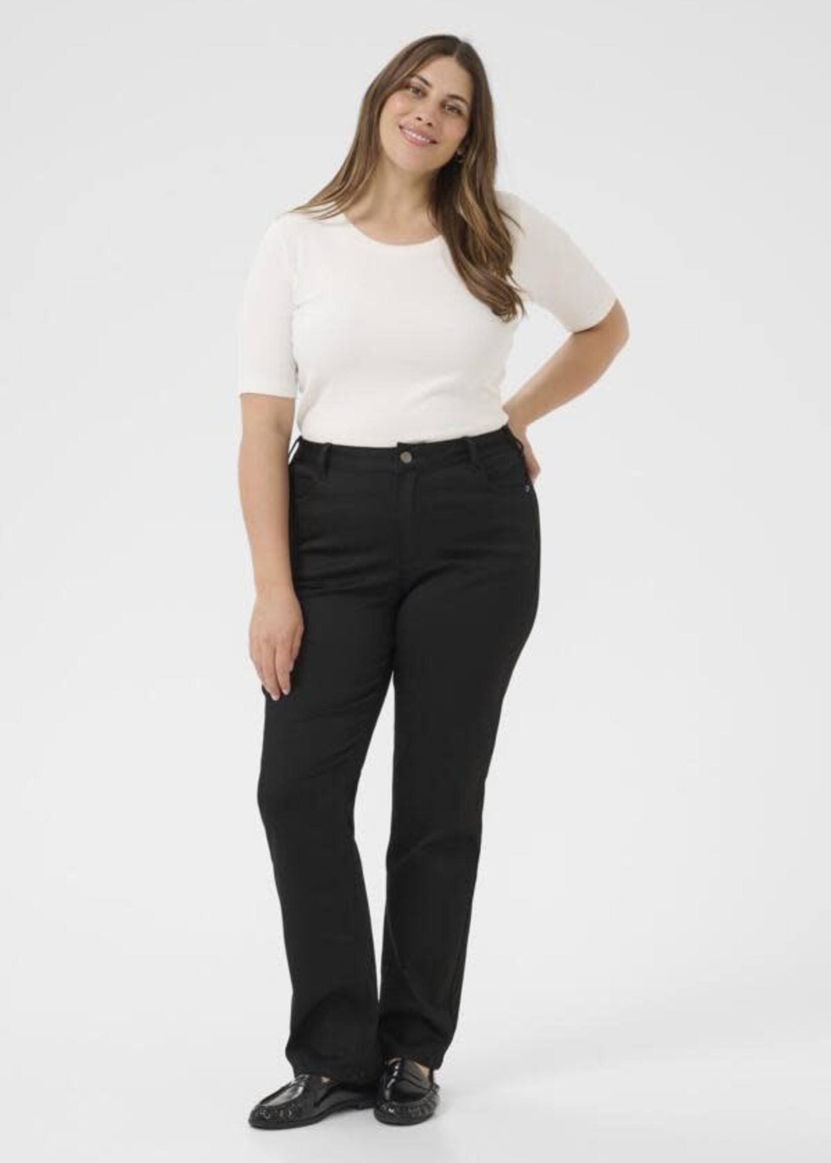 KAFFE CURVE KAFFE CURVE-JEANS DROIT-10583714