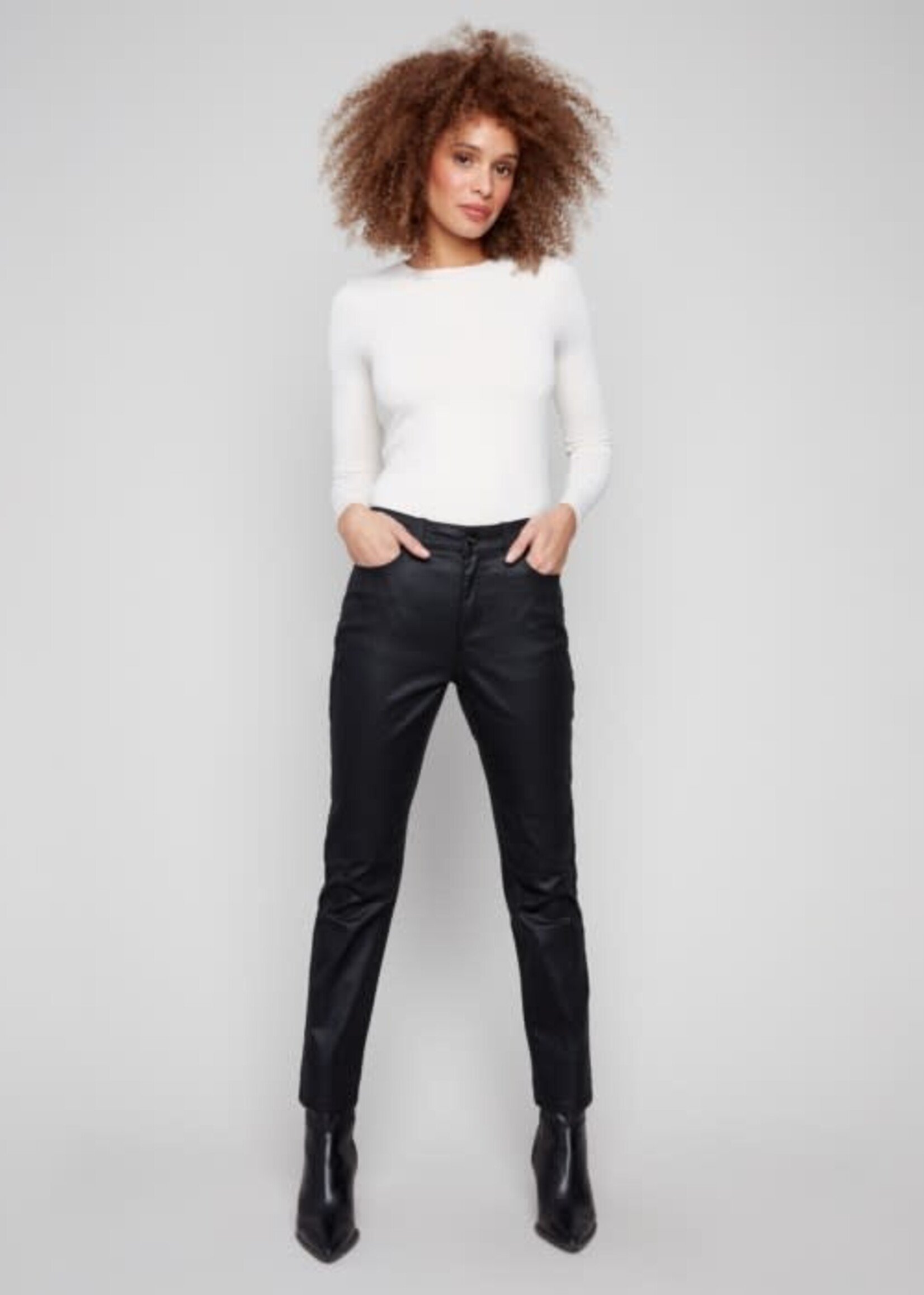CHARLIE B CHARLIE B-PANTALON LUSTRÉ-C5671