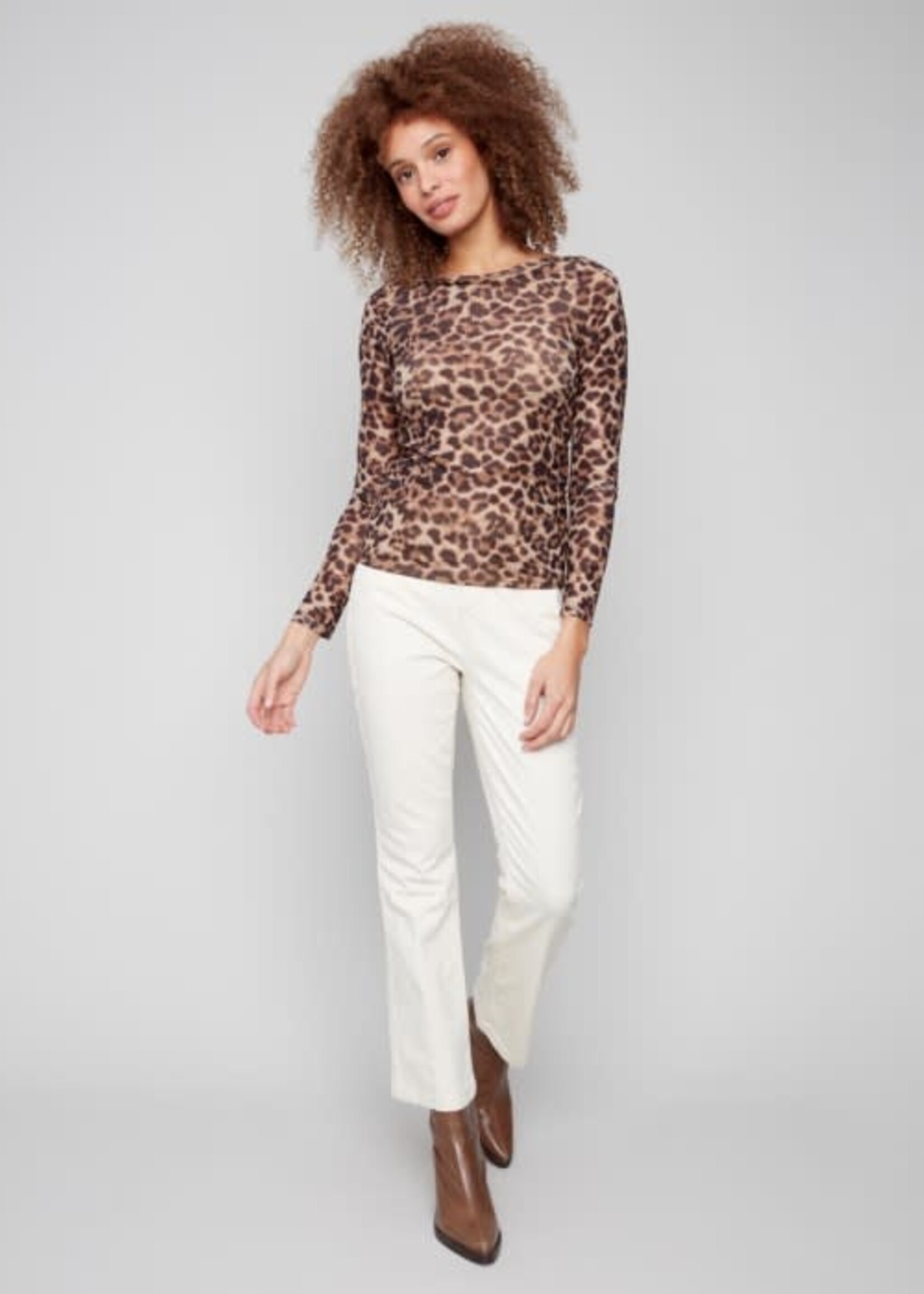 CHARLIE B CHARLIE B-CHANDAIL MESH-C1409