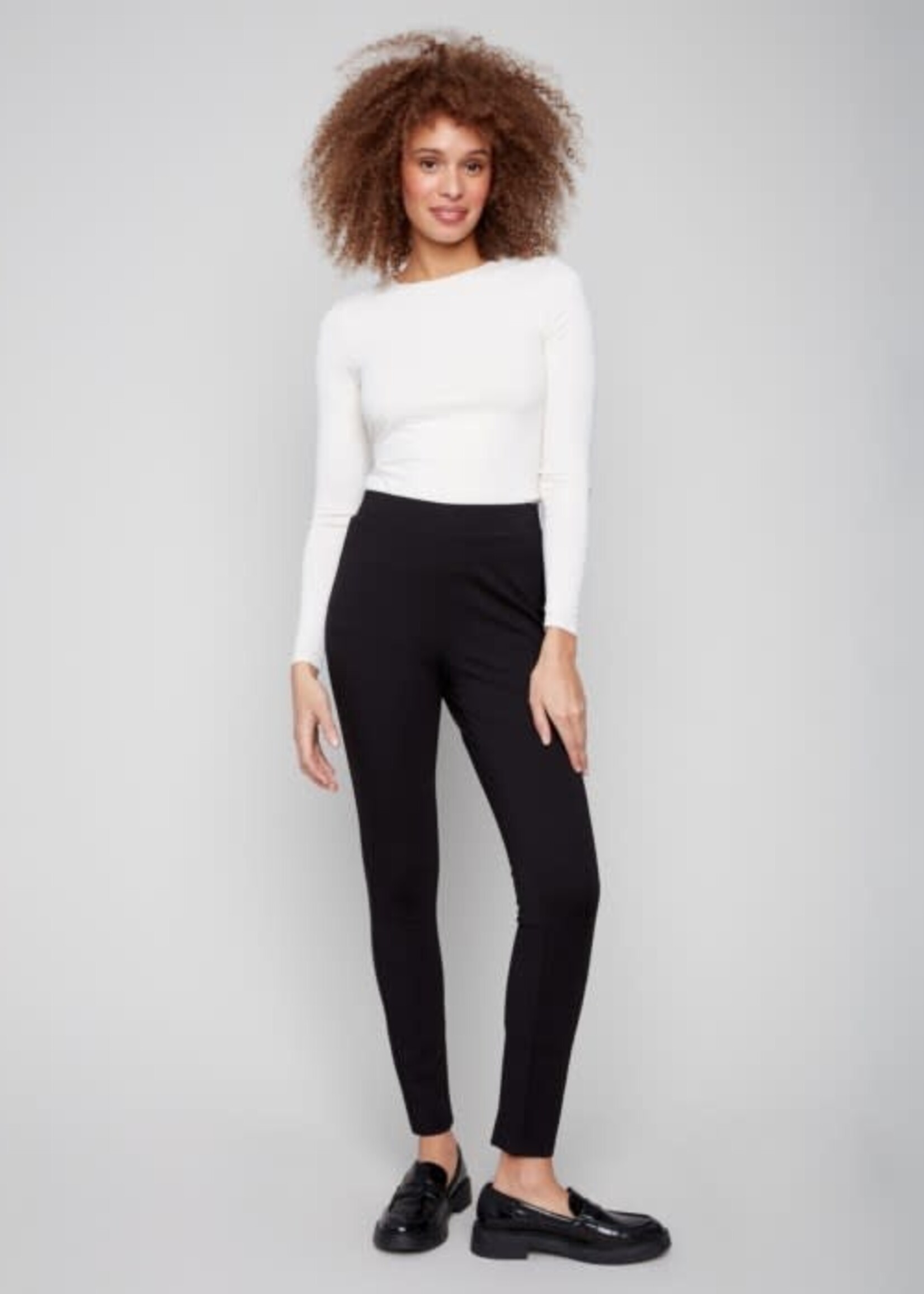 CHARLIE B CHARLIE B-PANTALON ÉLASTIQUE-C5356RR