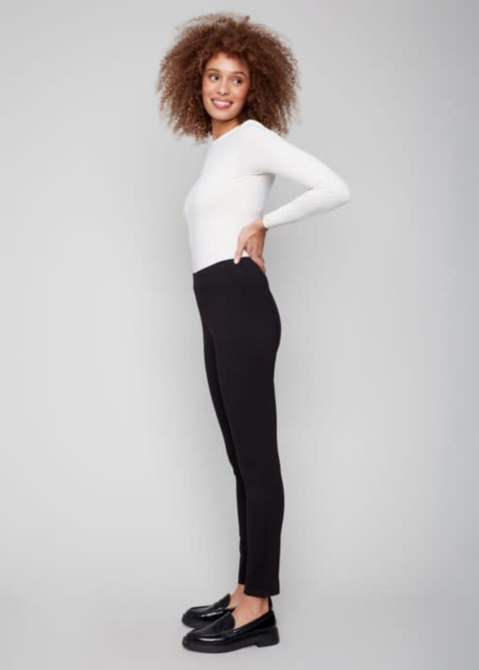 CHARLIE B CHARLIE B-PANTALON ÉLASTIQUE-C5356RR