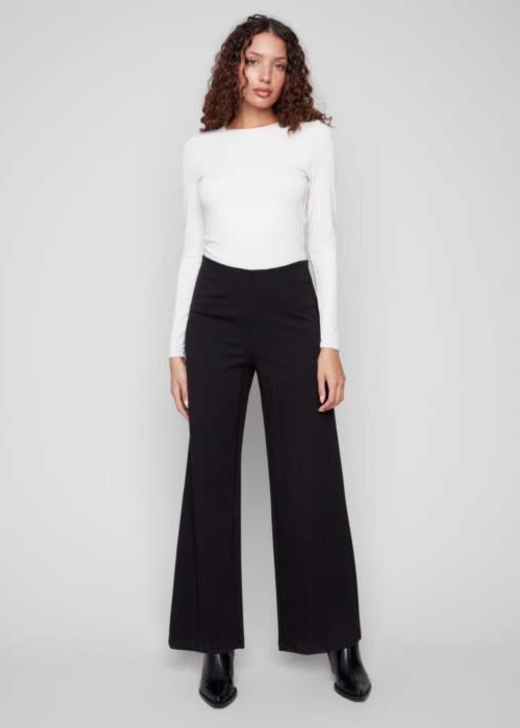 CHARLIE B CHARLIE B-PANTALON JAMBE LARGE-C5540R