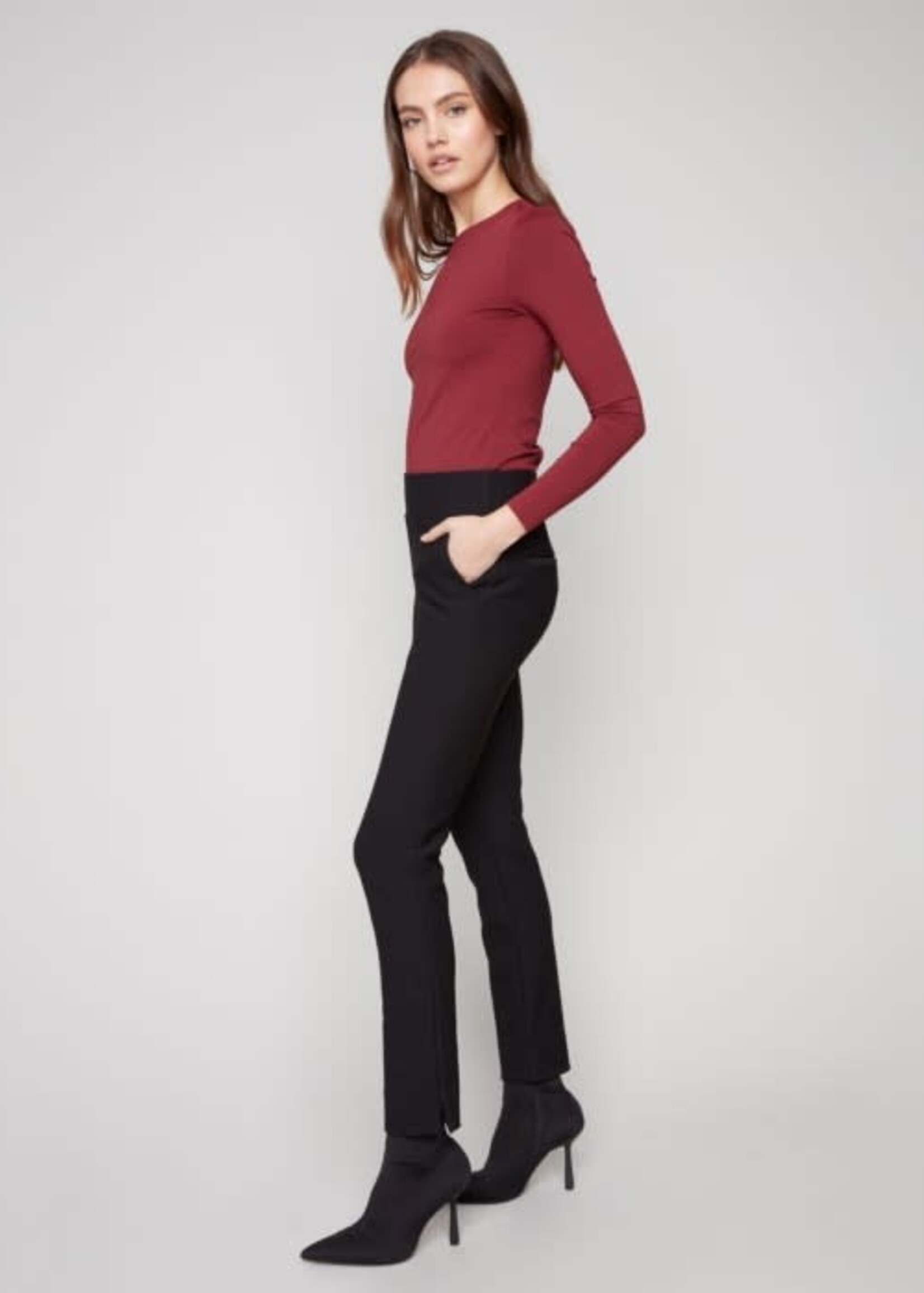 CHARLIE B CHARLIE B-PANTALON ÉLASTIQUE-C5578R