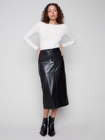 CHARLIE B CHARLIE B-JUPE FAUX CUIR-C7087