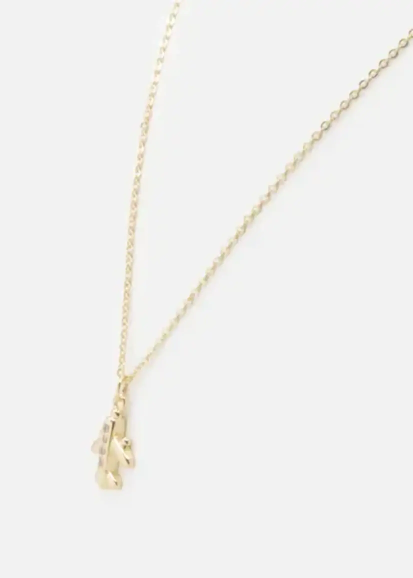 BIZOU BIZOU-COLLIER DORÉ PETIT AVION-7059