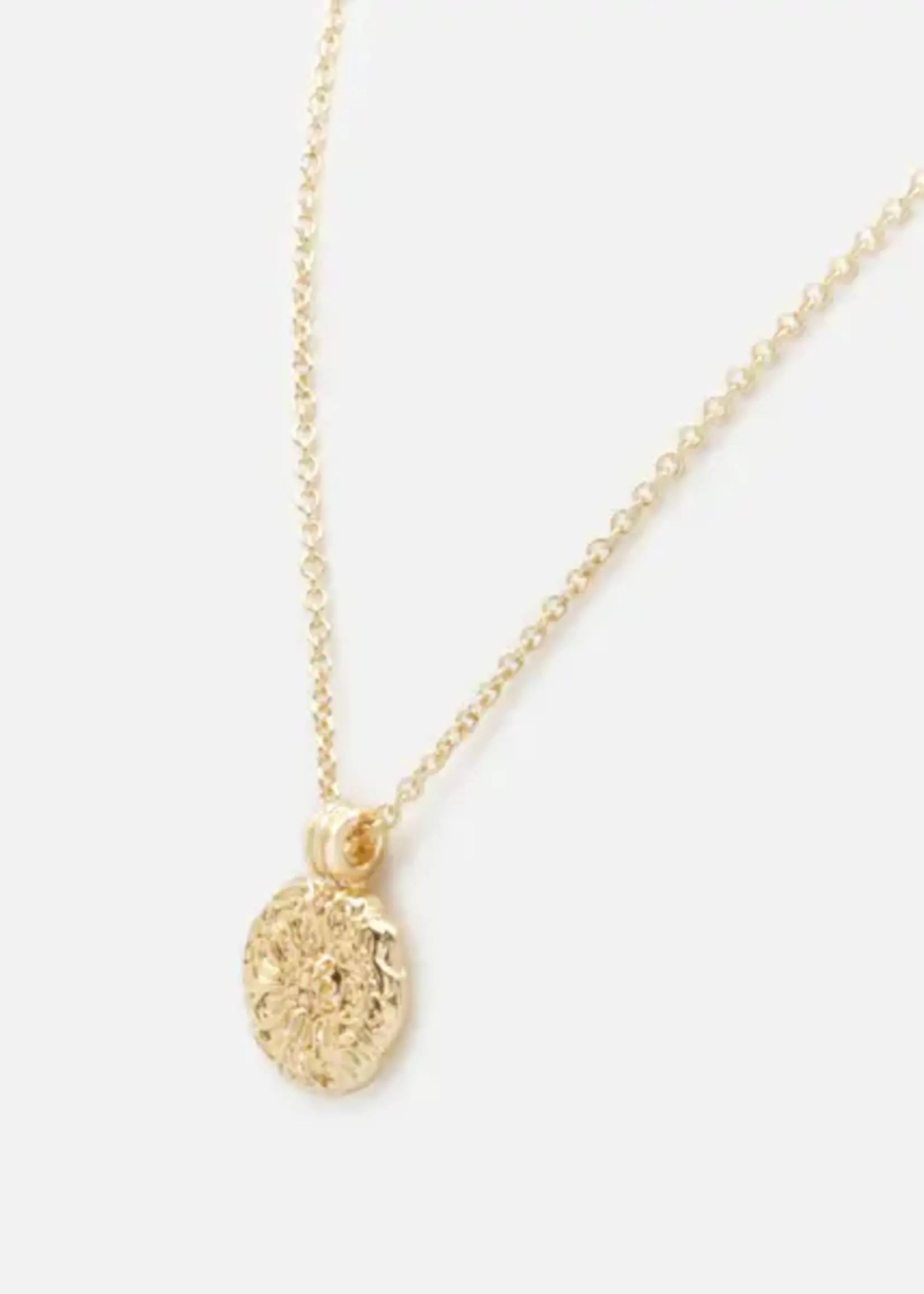 BIZOU BIZOU-COLLIER DORÉ BRELOQUE FLEUR-7080
