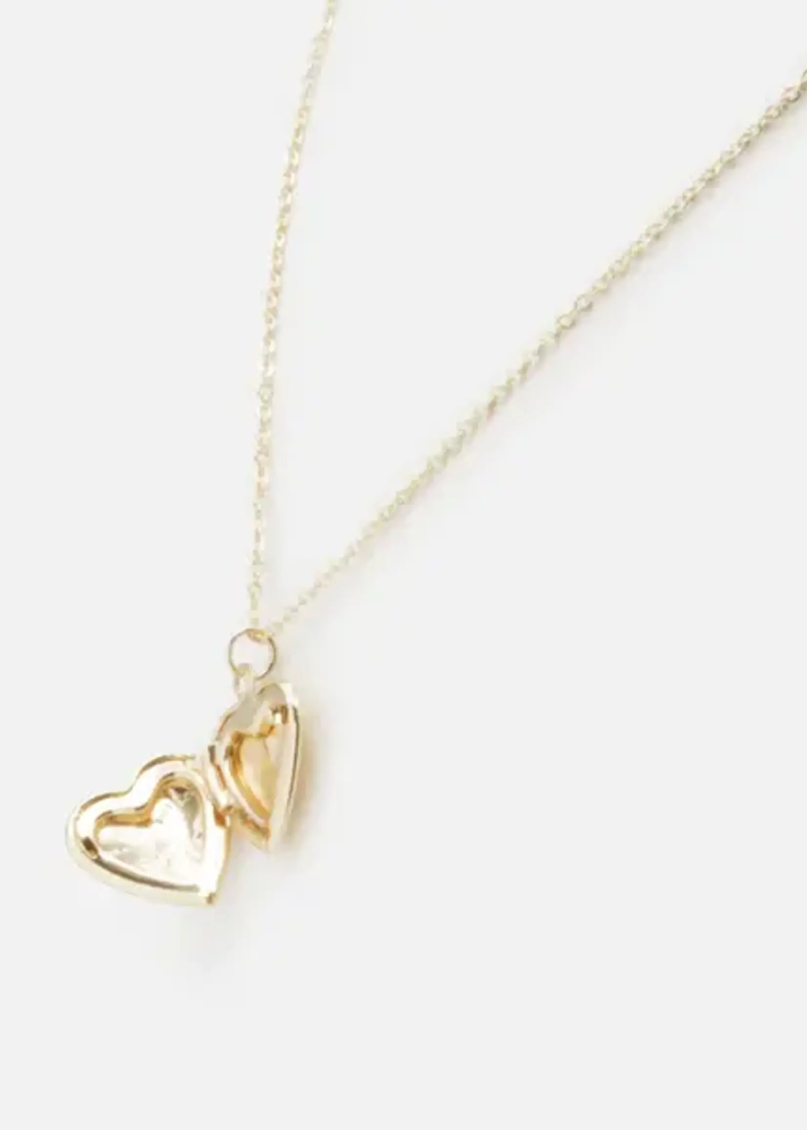 BIZOU BIZOU-COLLIER DORÉ MÉDAILLON COEUR-6533
