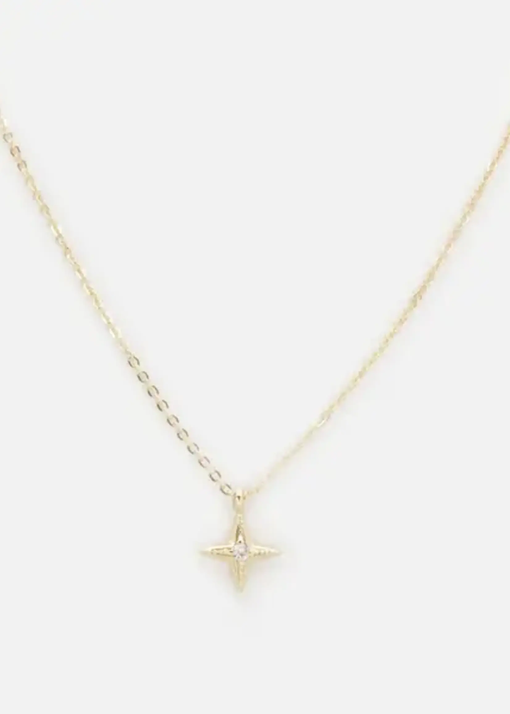 BIZOU BIZOU-COLLIER DORÉ PETITE ÉTOILE-6335