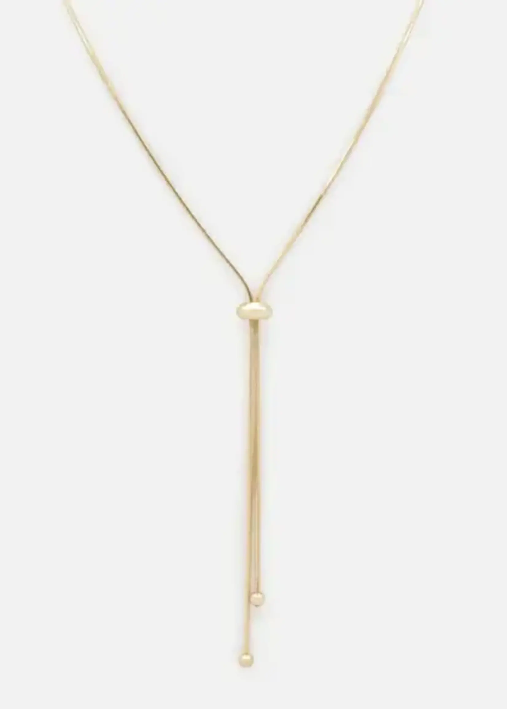 BIZOU BIZOU-COLLIER DORÉ AJUSTABLE-6328