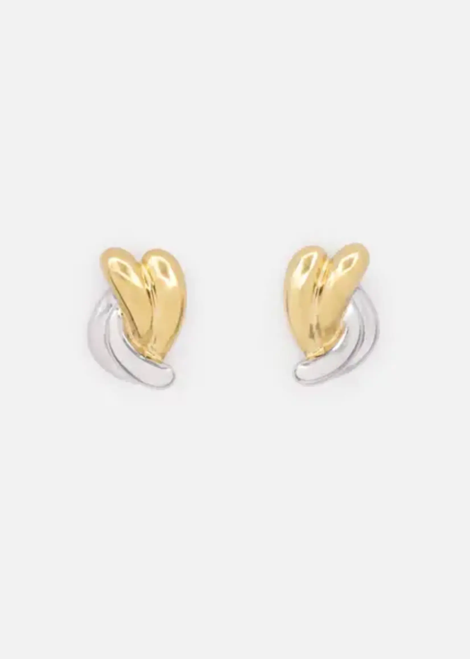BIZOU BIZOU-BOUCLES OREILLES TORSADES DEUX TONS-8704