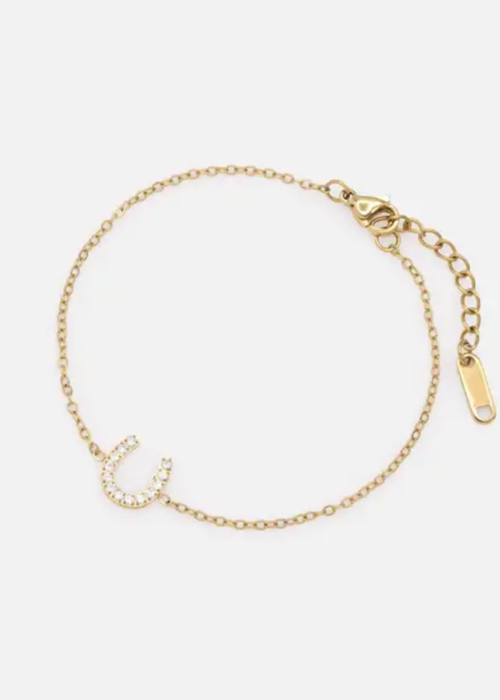 BIZOU BIZOU-BRACELET DORÉ FER À CHEVAL-8810