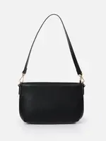 BIZOU BIZOU-SAC À MAIN NOIR LISSE-7387