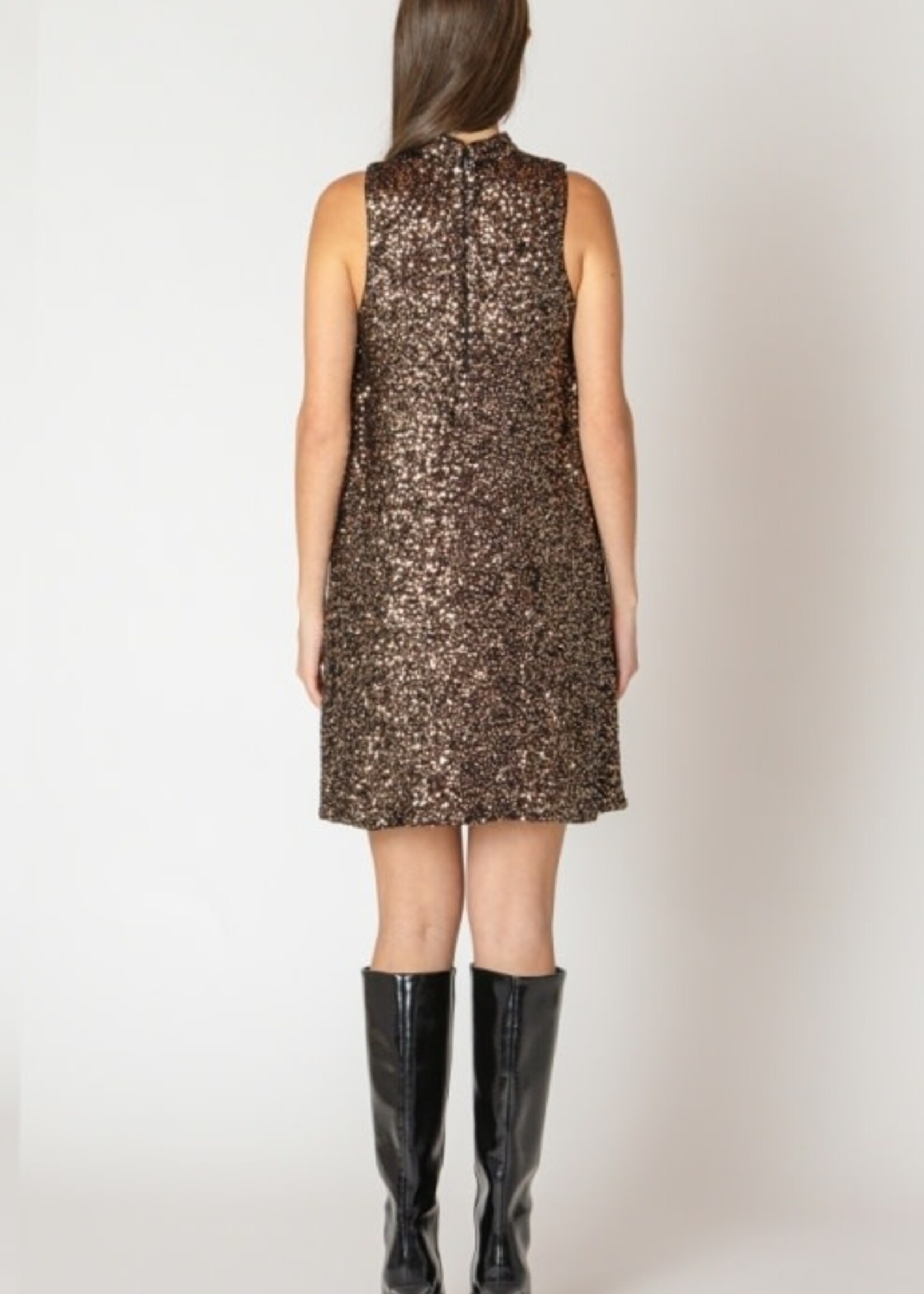 BLACK TAPE BLACKTAPE-ROBE SEQUIN-2622507T