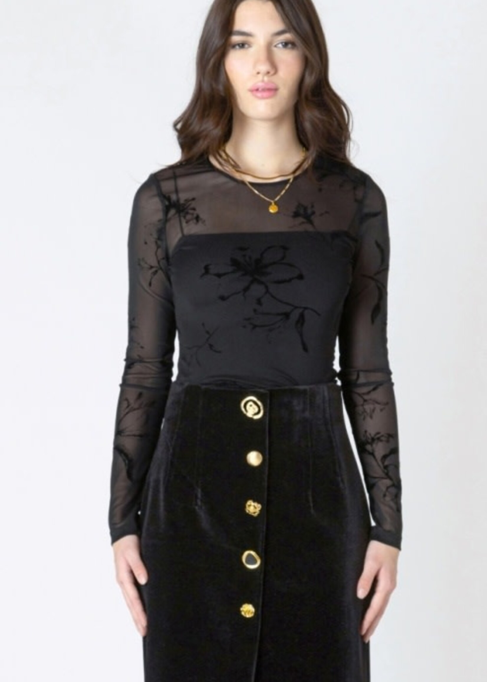 DEX DEX-BODYSUIT TRANSPARENT-2622350D