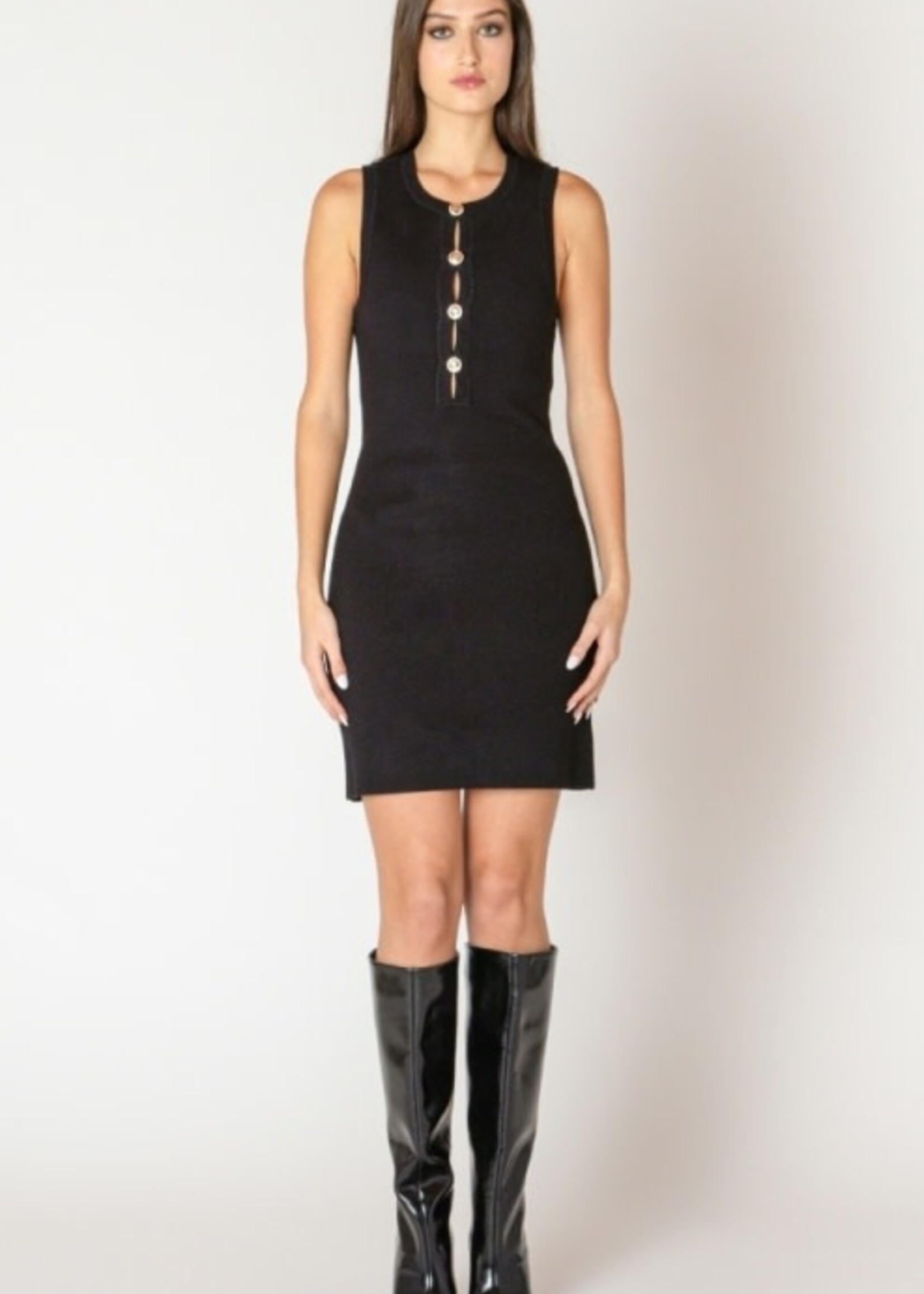 DEX DEX-ROBE LAINAGE AVEC BOUTONS-2627508D