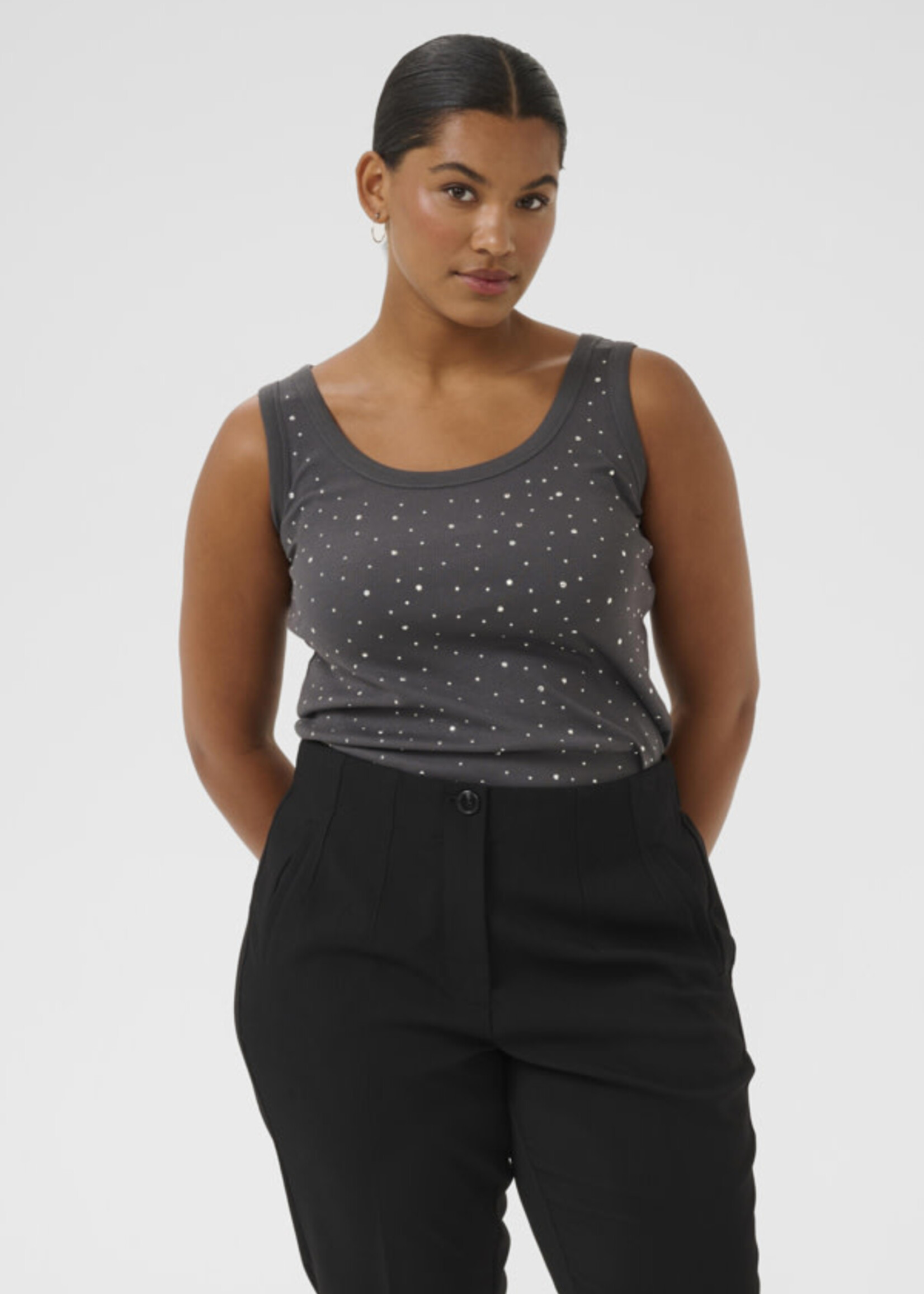 KAFFE CURVE KAFFE CURVE-CAMISOLE-10583638