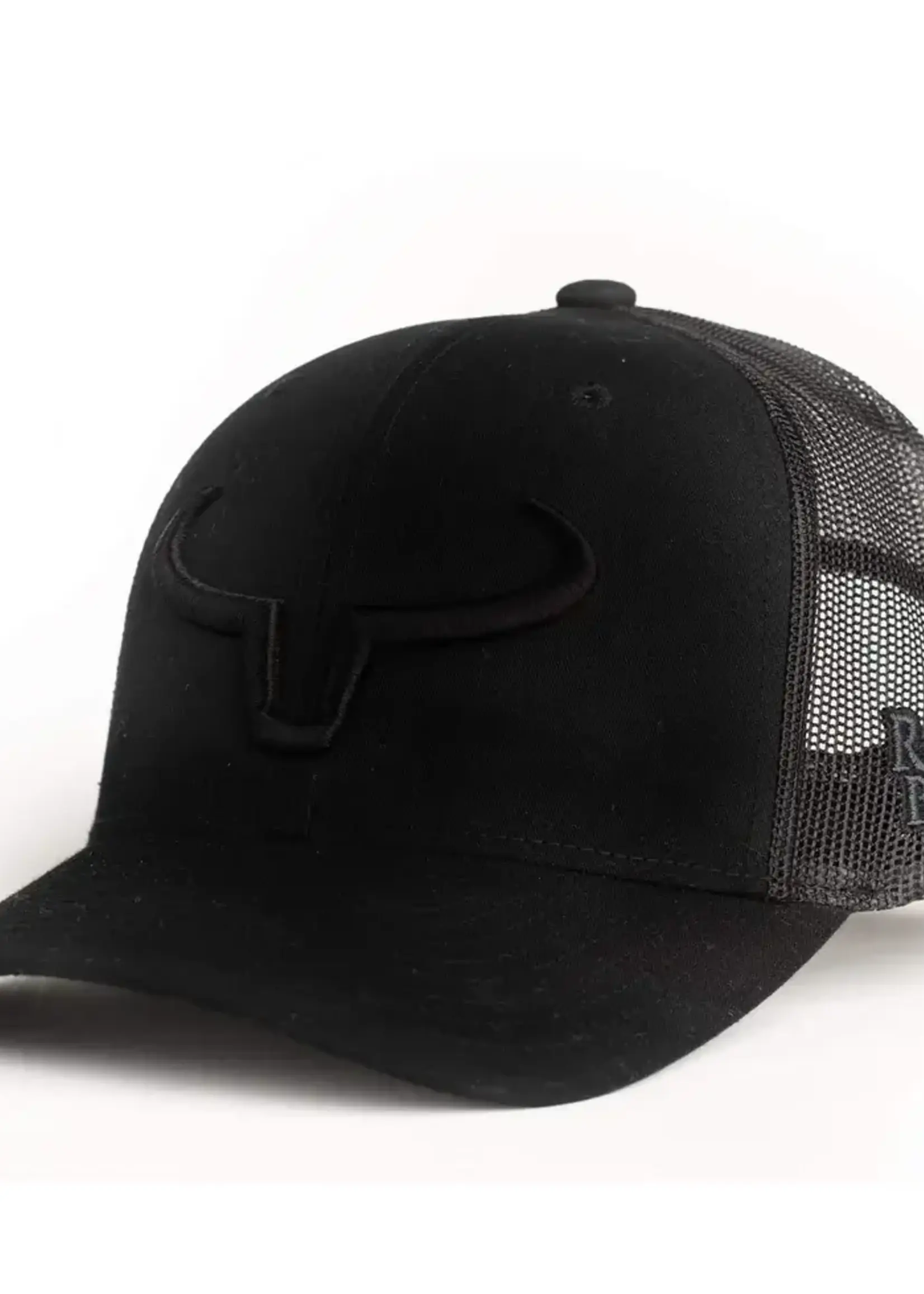 RANCH BRAND RANCH BRAND-CASQUETTE PONYTAIL NOIRE UNIE AVEC CORNE NOIRE