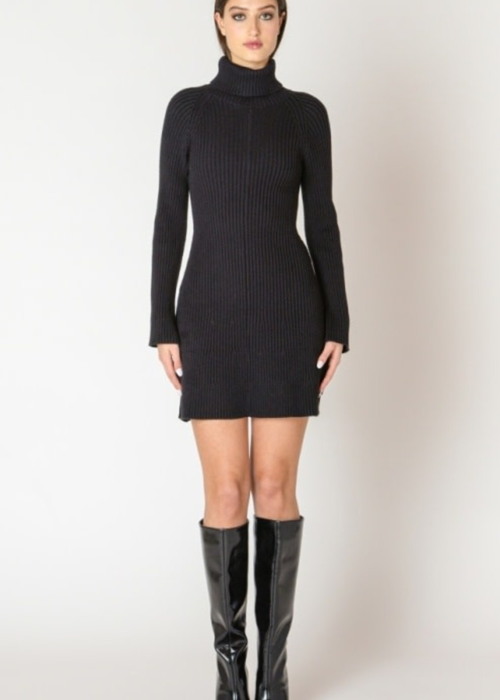 BLACK TAPE BLACK TAPE-ROBE EN TRICOT AVEC COL-2627503T