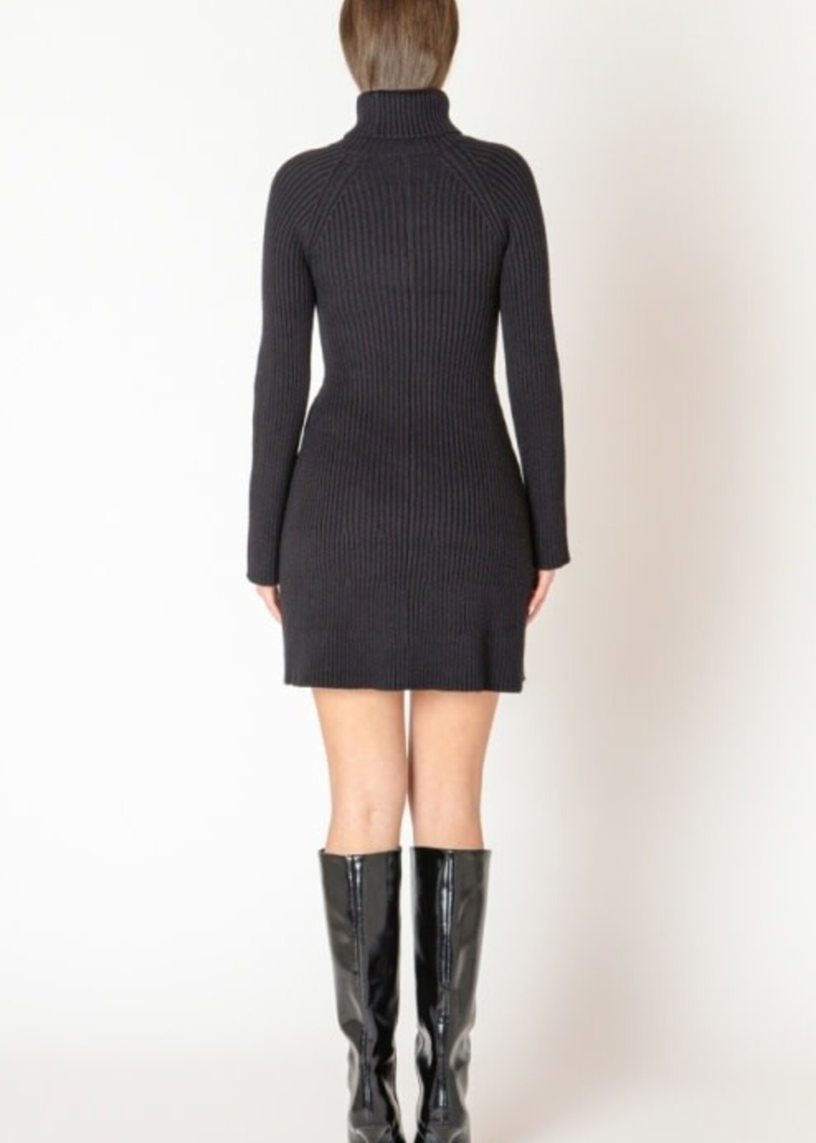 BLACK TAPE BLACK TAPE-ROBE EN TRICOT AVEC COL-2627503T