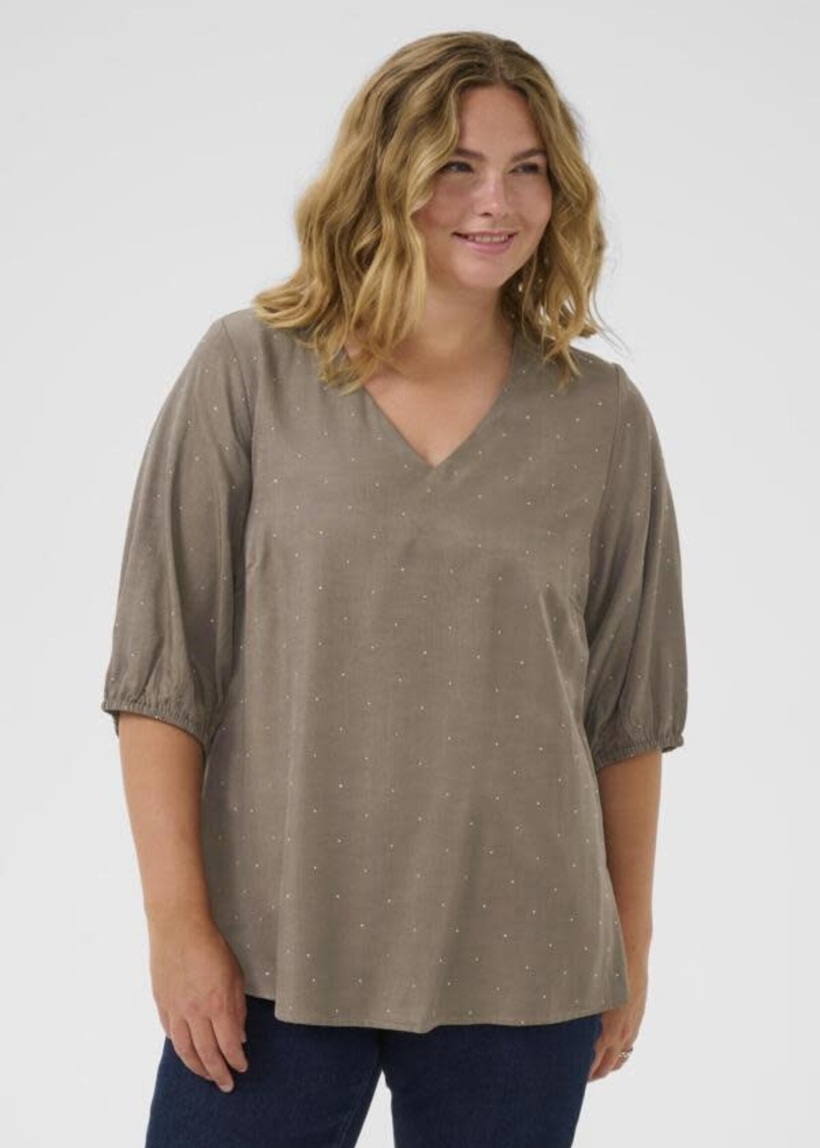 KAFFE CURVE KAFFE CURVE-CHEMISIER-10583844