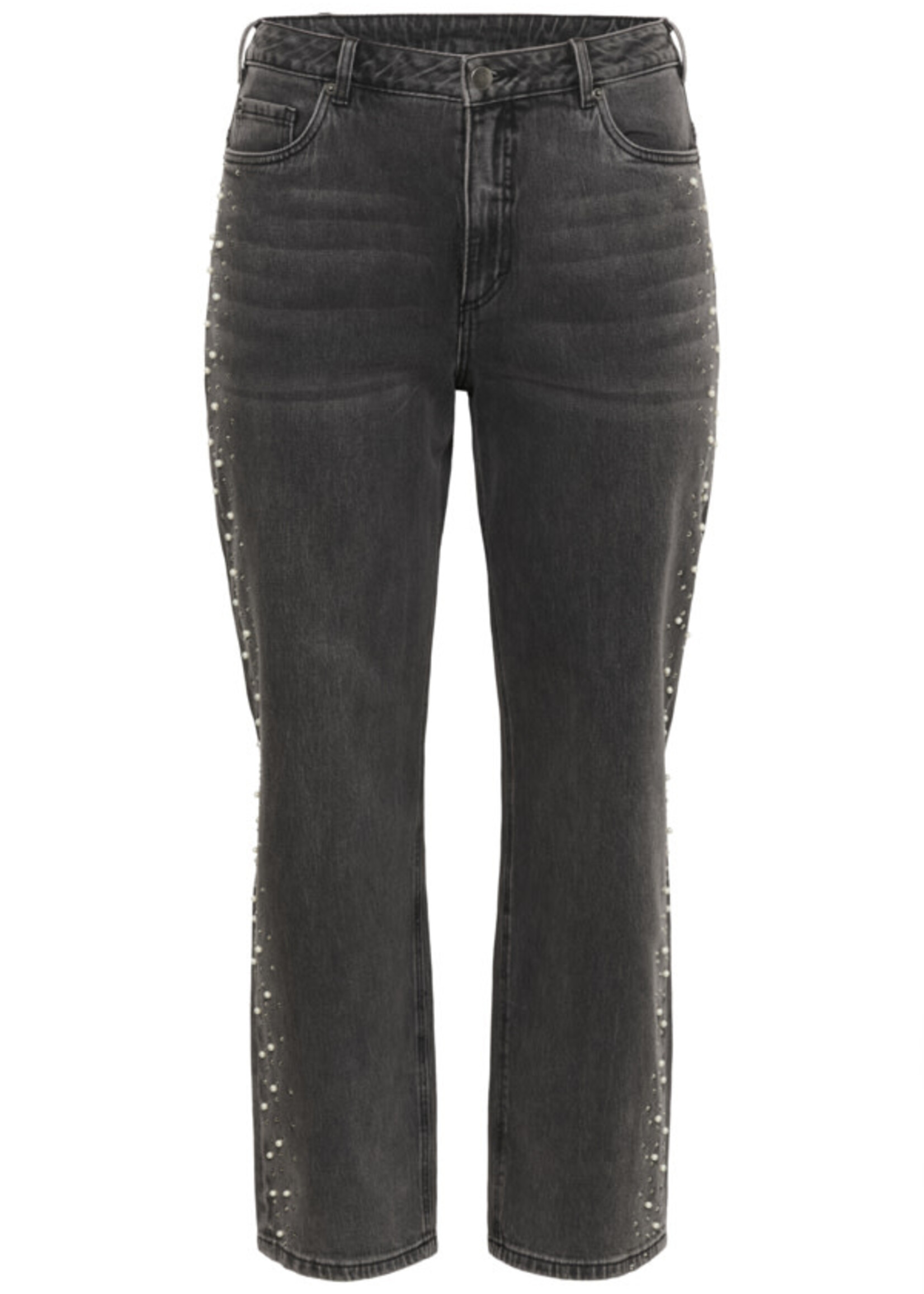 KAFFE CURVE KAFFE CURVE-JEANS AVEC BRILLANTS-10583783