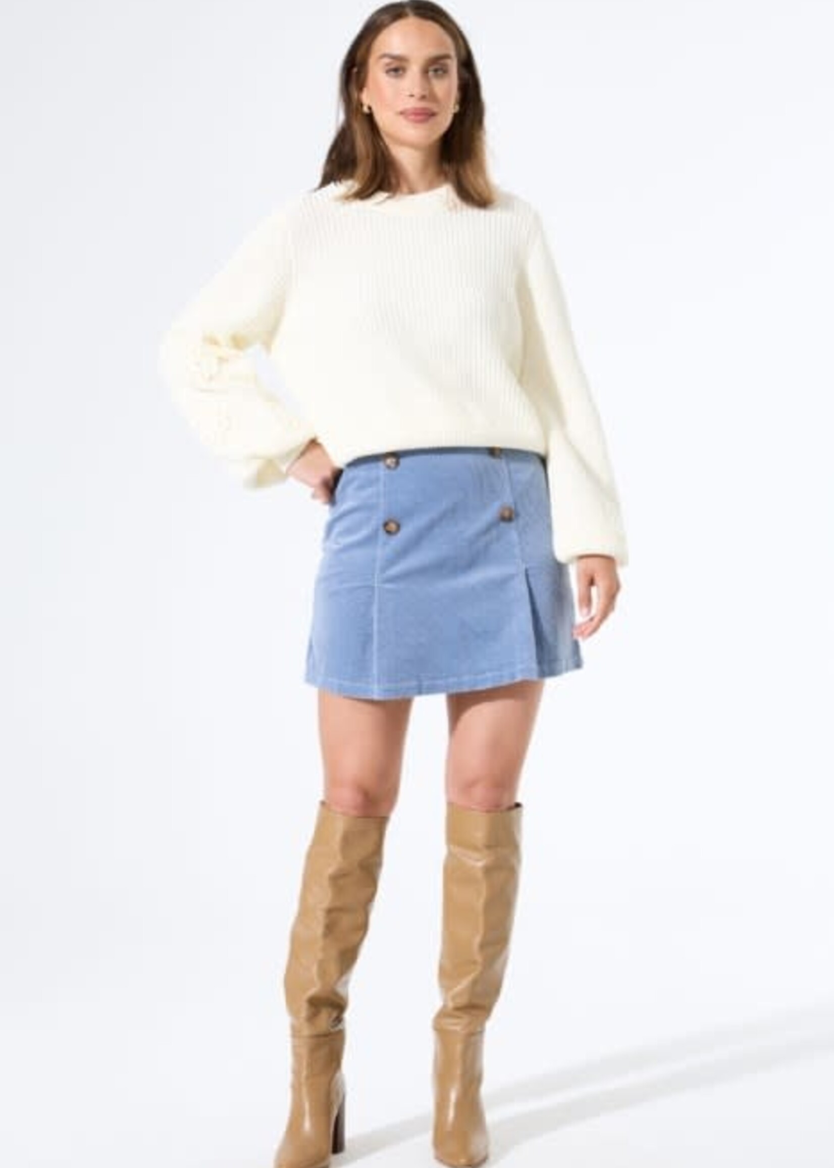 GARCIA GARCIA-JUPE VELOURS-L50320