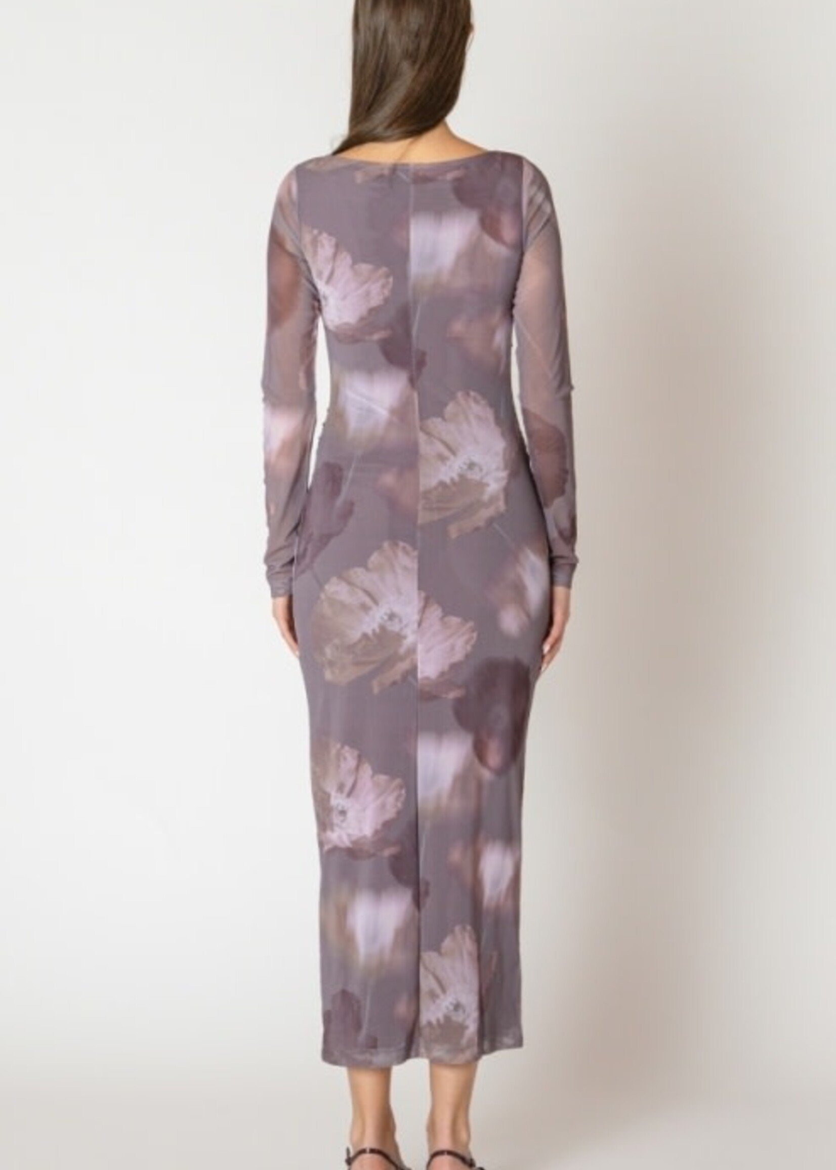 DEX BLACK TAPE-ROBE LONGUE MESH-2622000T