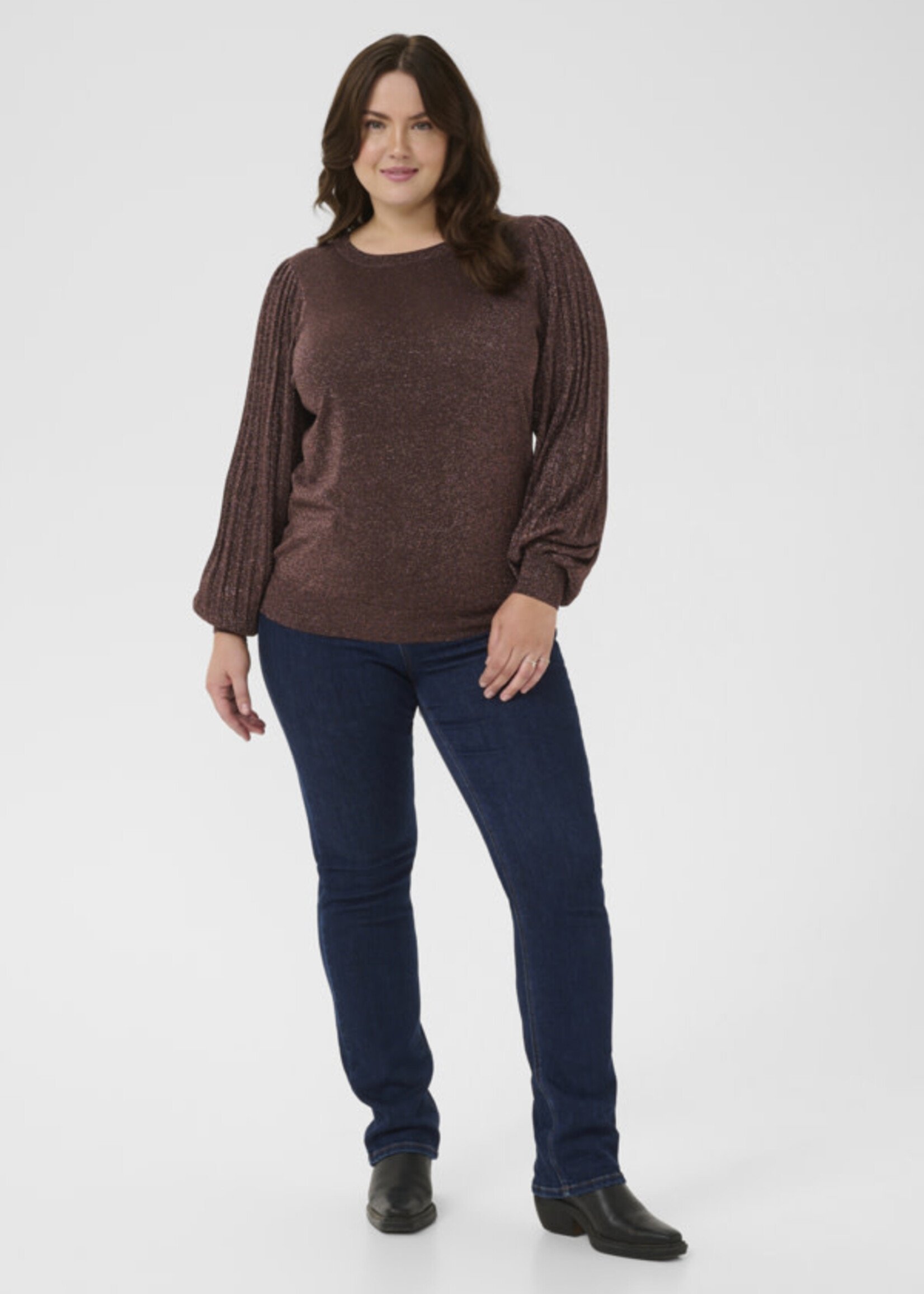 KAFFE CURVE KAFFE CURVE-CHANDAIL BRILLANT-10583805