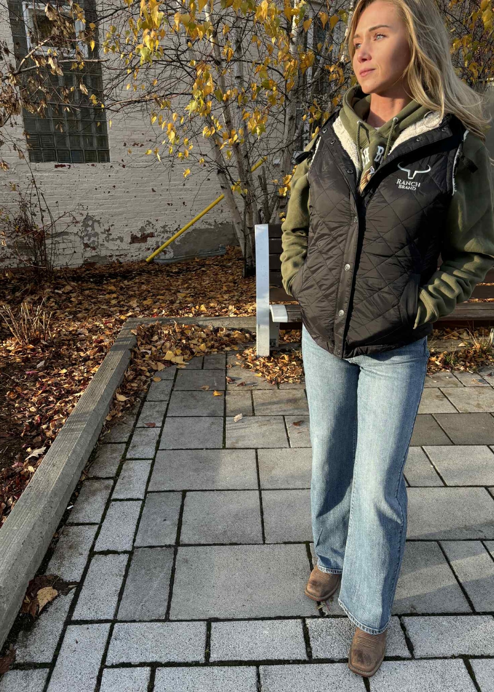 RANCH BRAND RANCH BRAND-VESTE MATELASSÉE-25F60