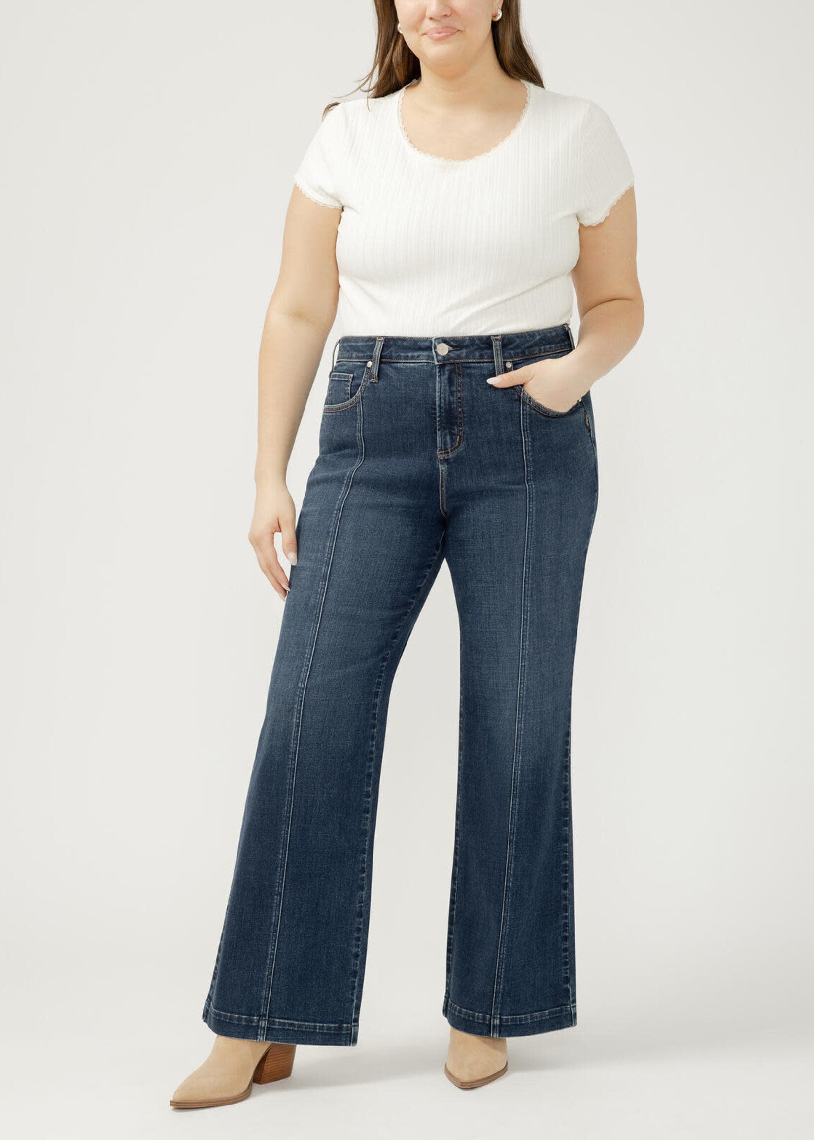 SILVER JEANS SILVER JEANS-JEANS AVERY HIGHRISE-W94909ECF318