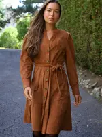 ANNICK ANNICK-ROBE FAUX SUÈDE ANASTASIA-25F005