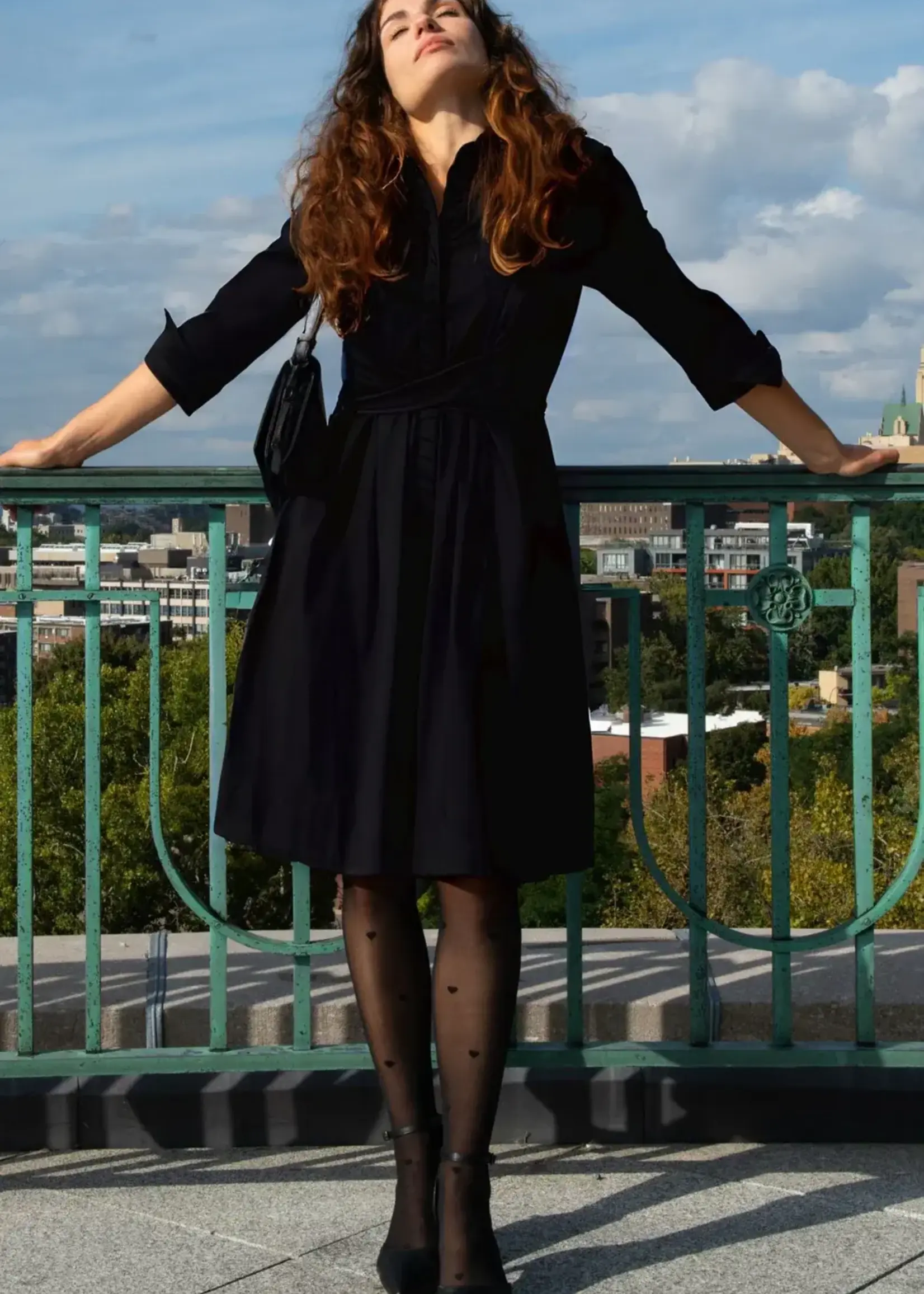 ANNICK ANNICK-COLLANT À TAILLE HAUTE ÉLÉGANT ET SEXY