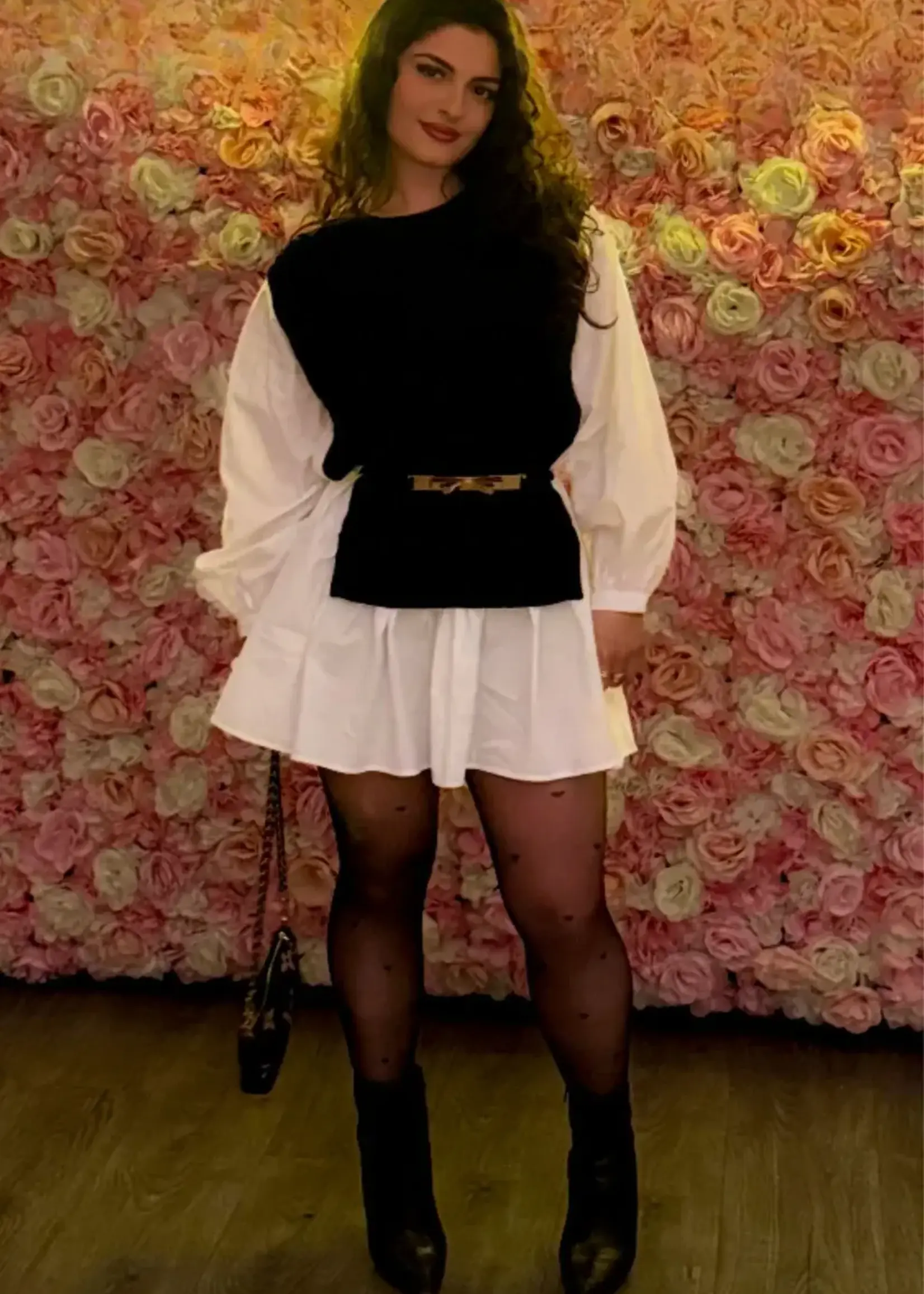 ANNICK ANNICK-COLLANT À TAILLE HAUTE ÉLÉGANT ET SEXY