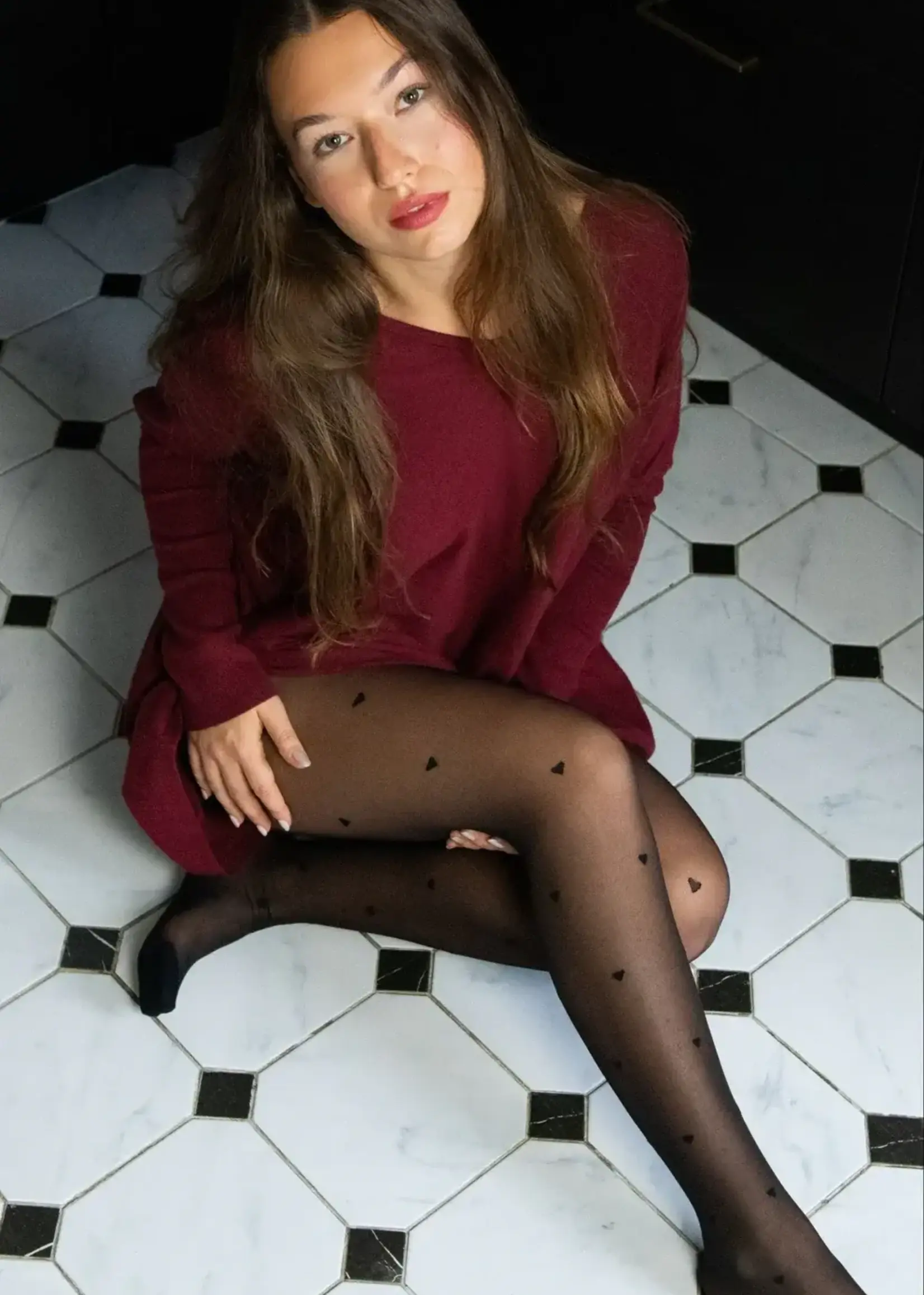 ANNICK ANNICK-COLLANT À TAILLE HAUTE ÉLÉGANT ET SEXY