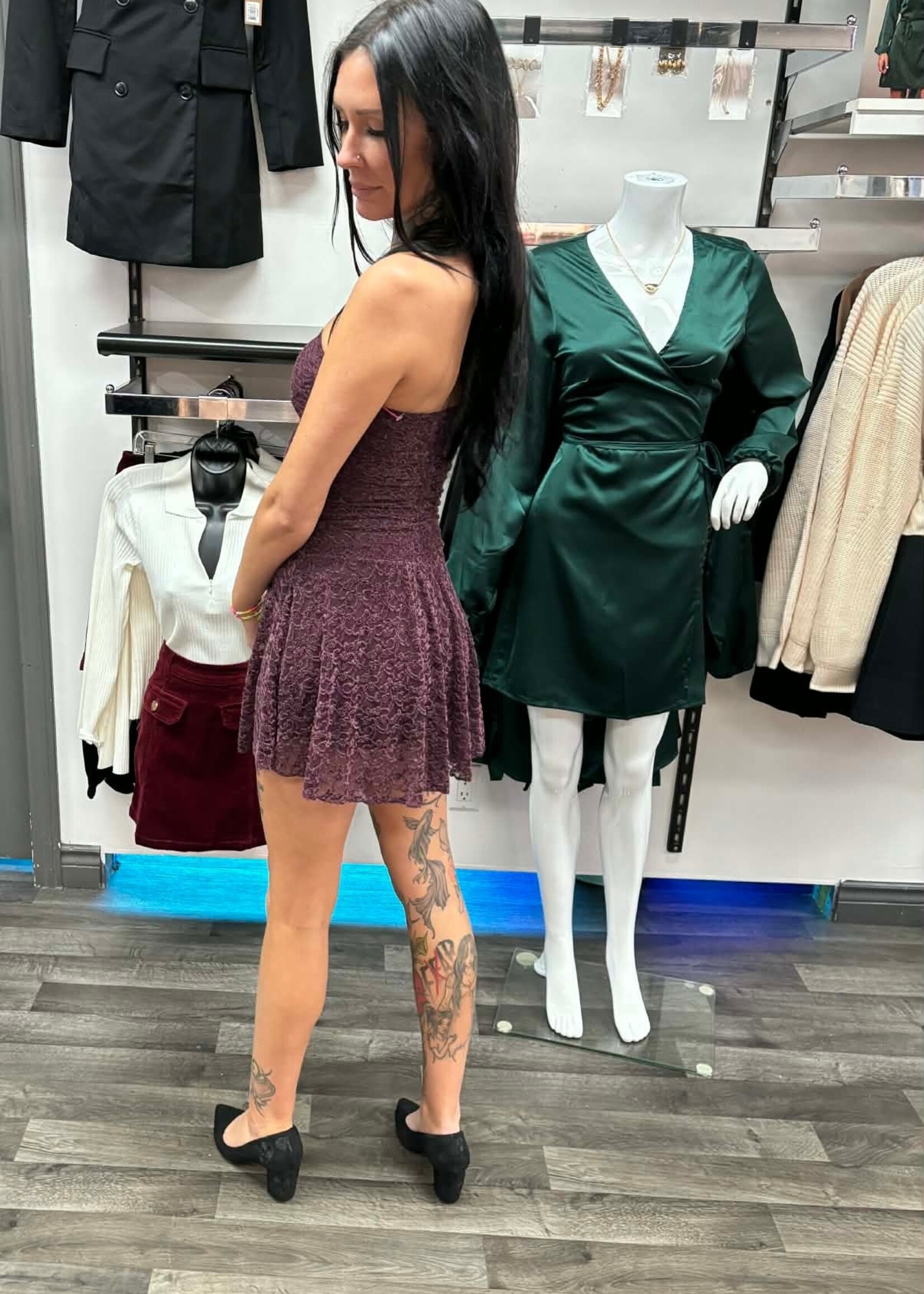 BH JEANS BH JEANS-ROBE VELOURS-138571