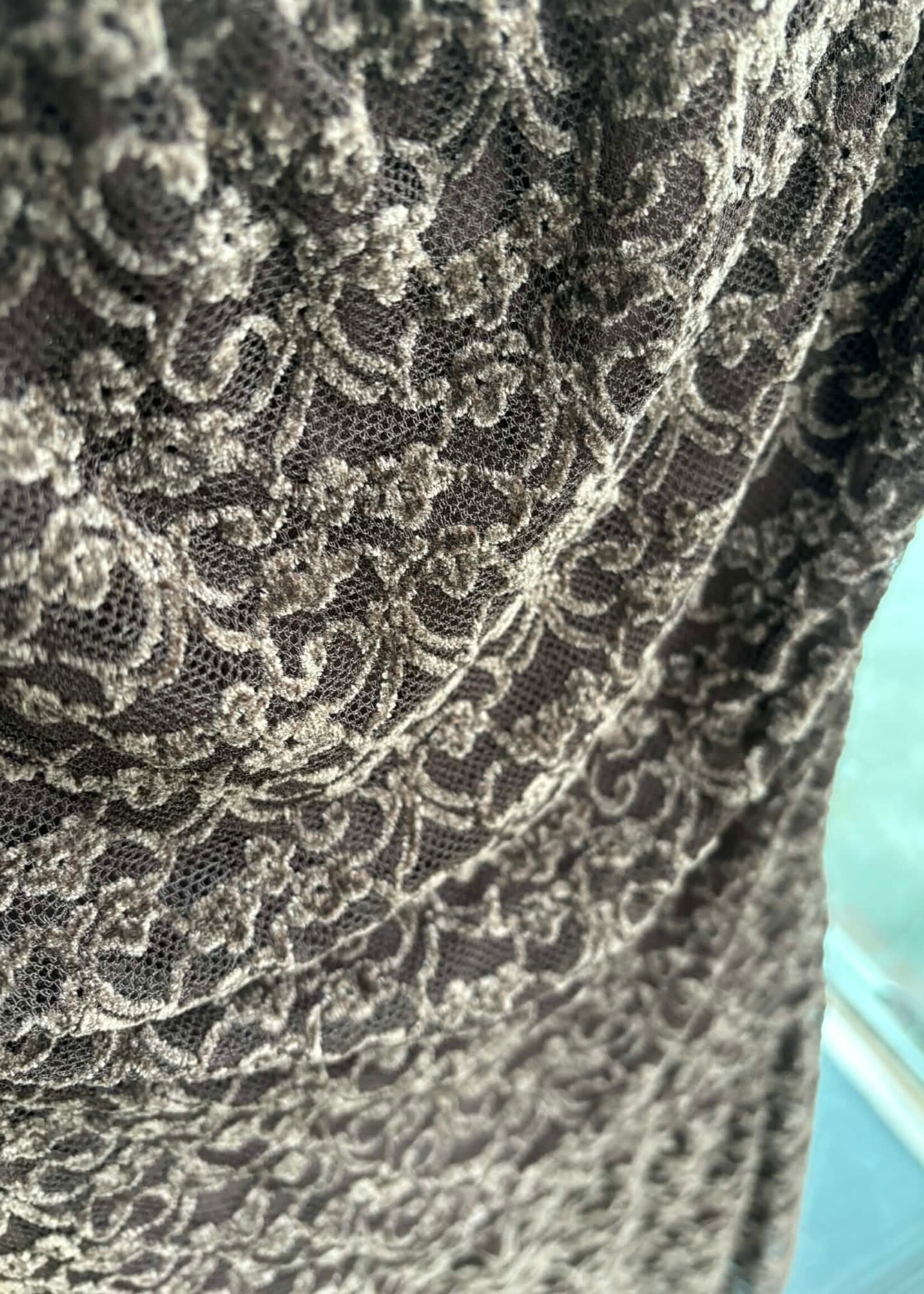 BH JEANS BH JEANS-ROBE VELOURS-138571