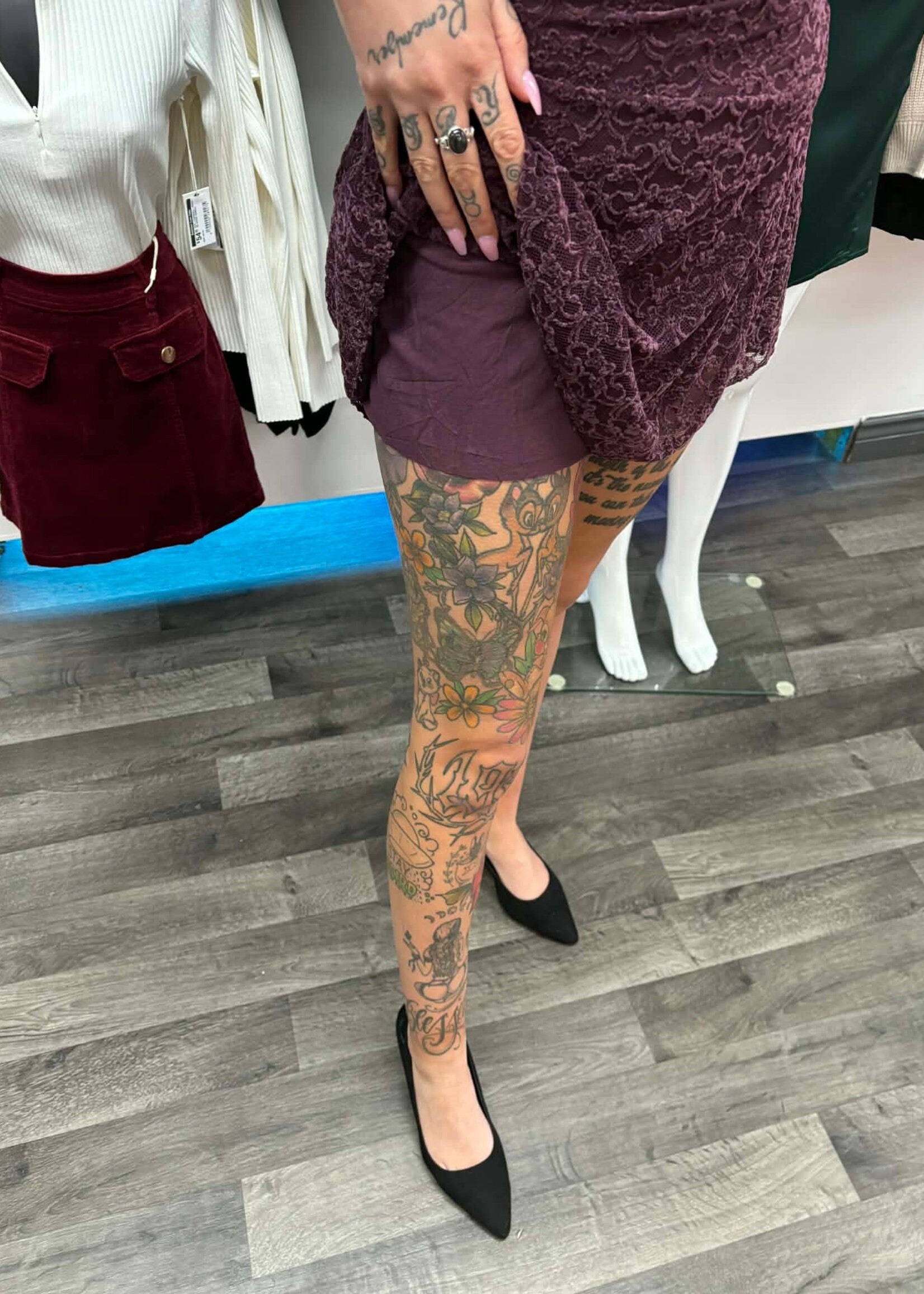 BH JEANS BH JEANS-ROBE VELOURS-138571