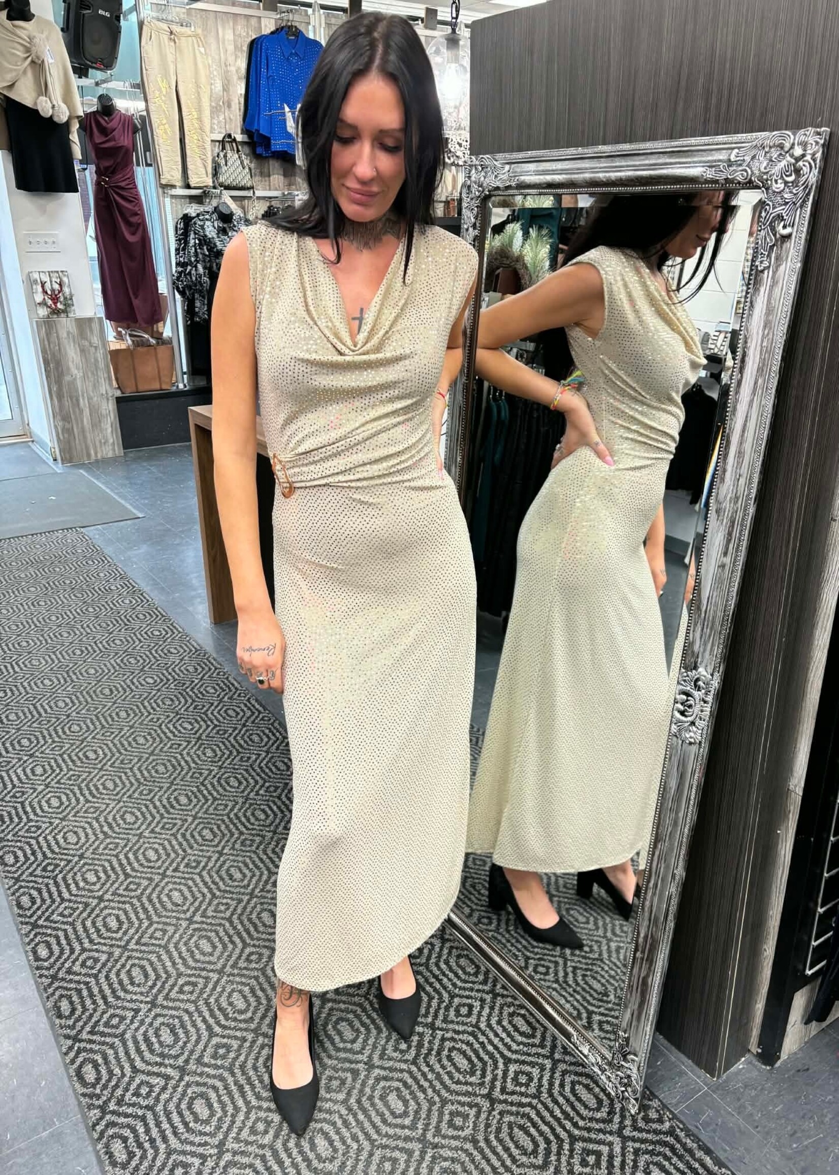 BH JEANS BH JEANS-ROBE ITALIENNE BRILLANTE-13158