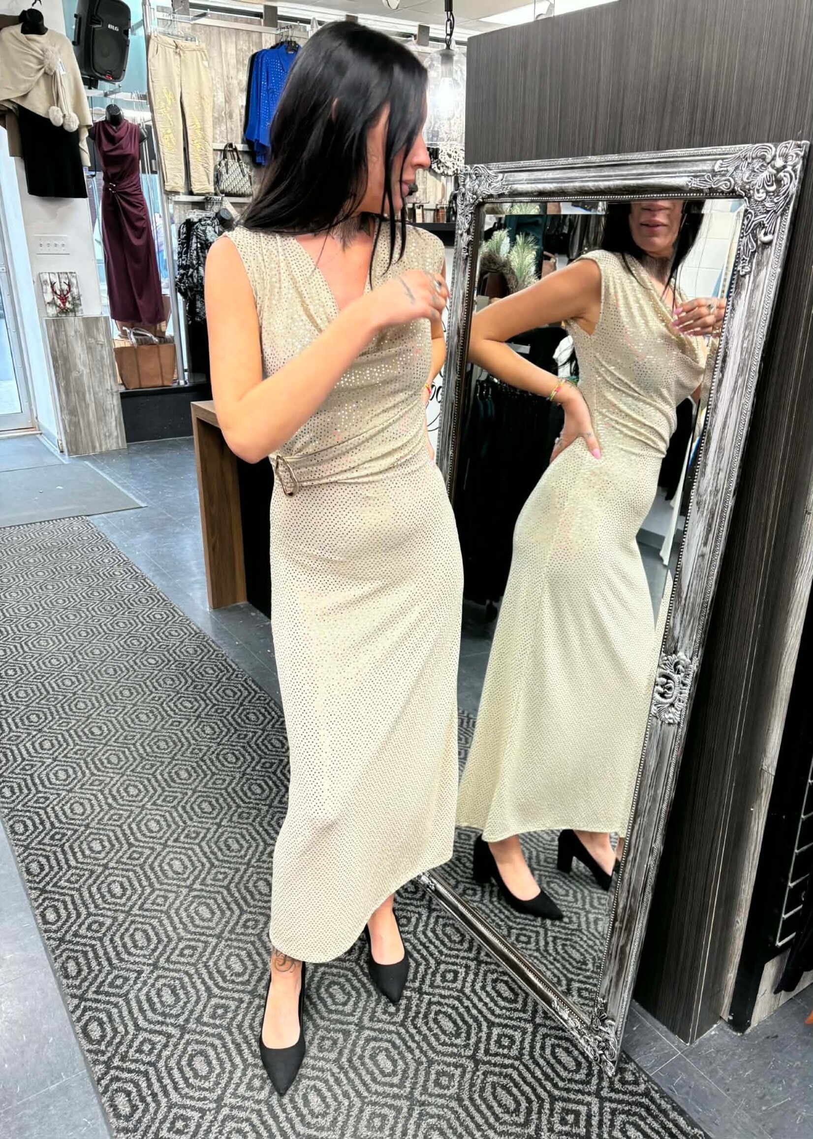 BH JEANS BH JEANS-ROBE ITALIENNE BRILLANTE-13158